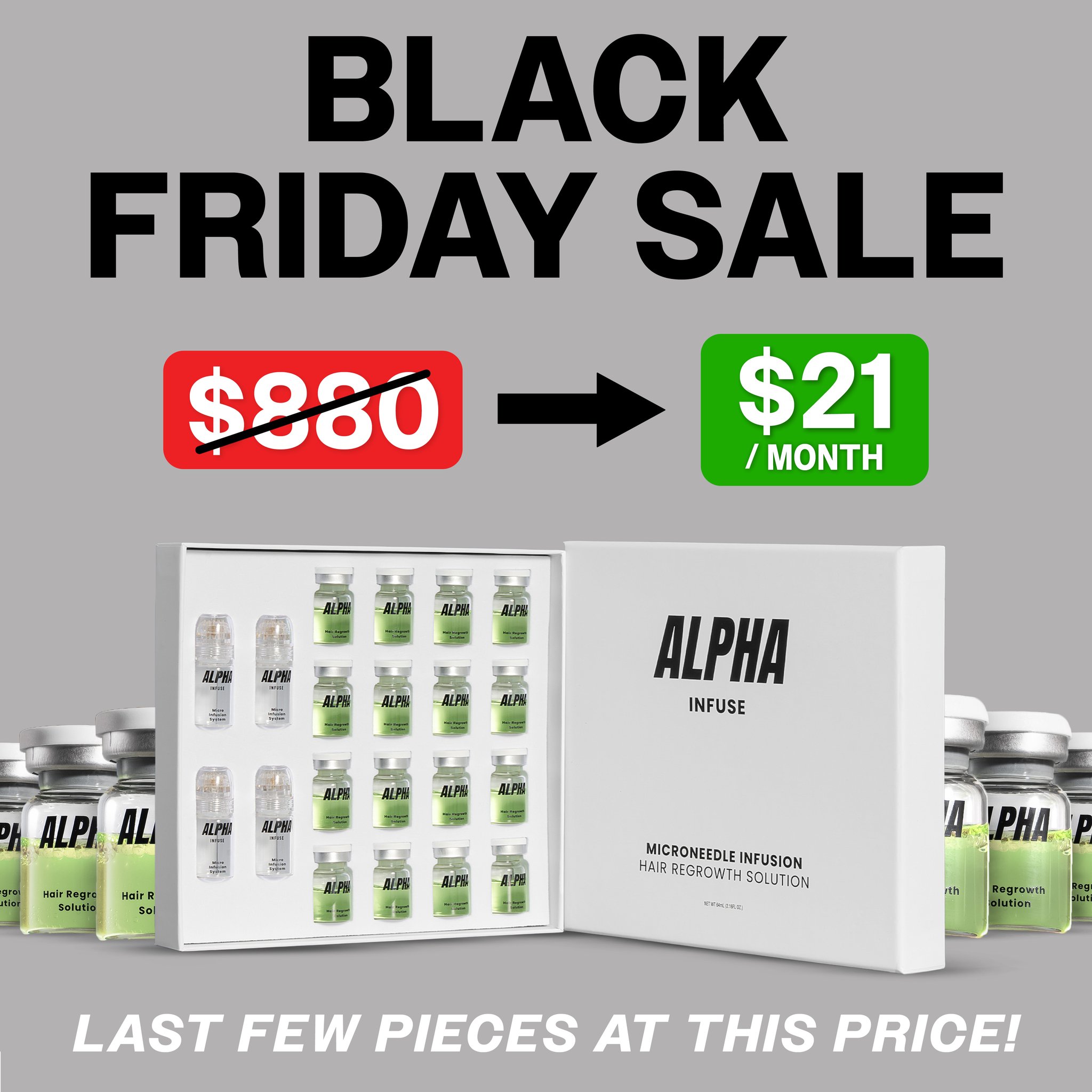 AlphaInfuse Facebook ad