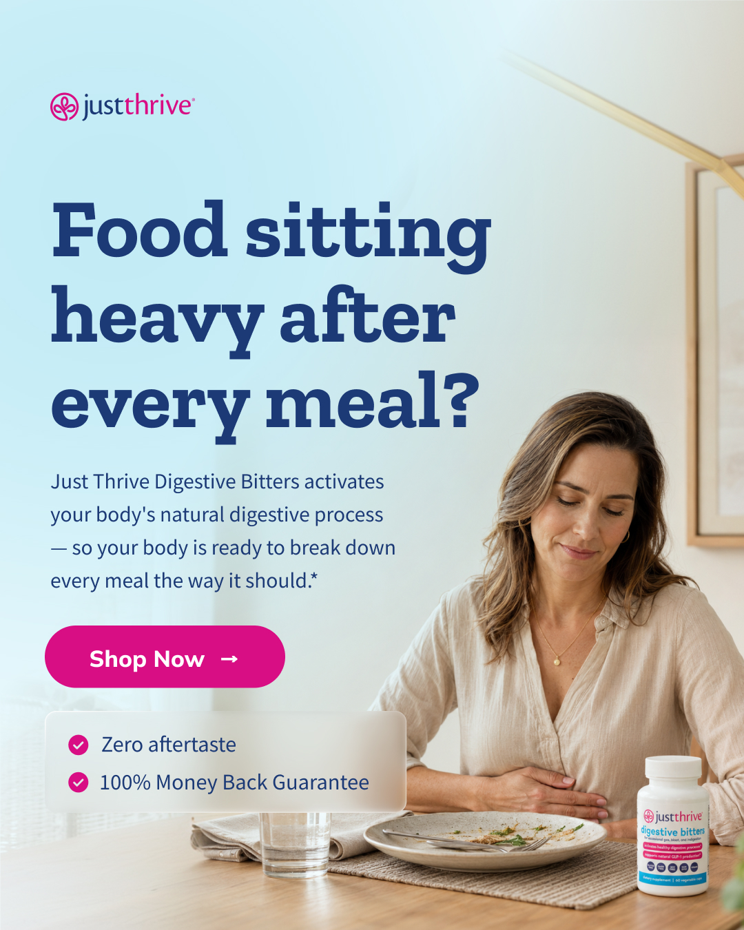 Just Thrive Facebook ad