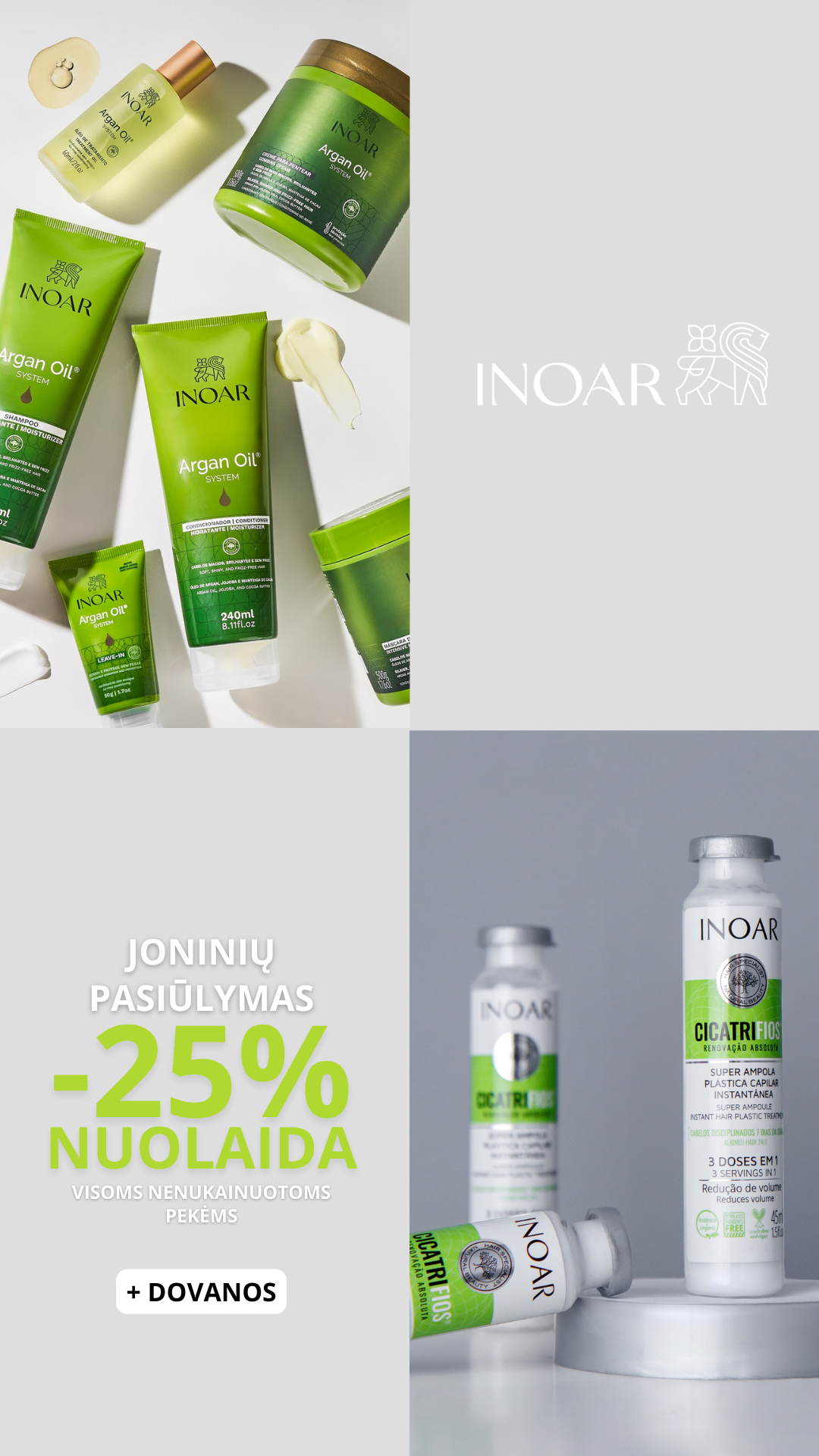 INOAR Lietuva Facebook ad