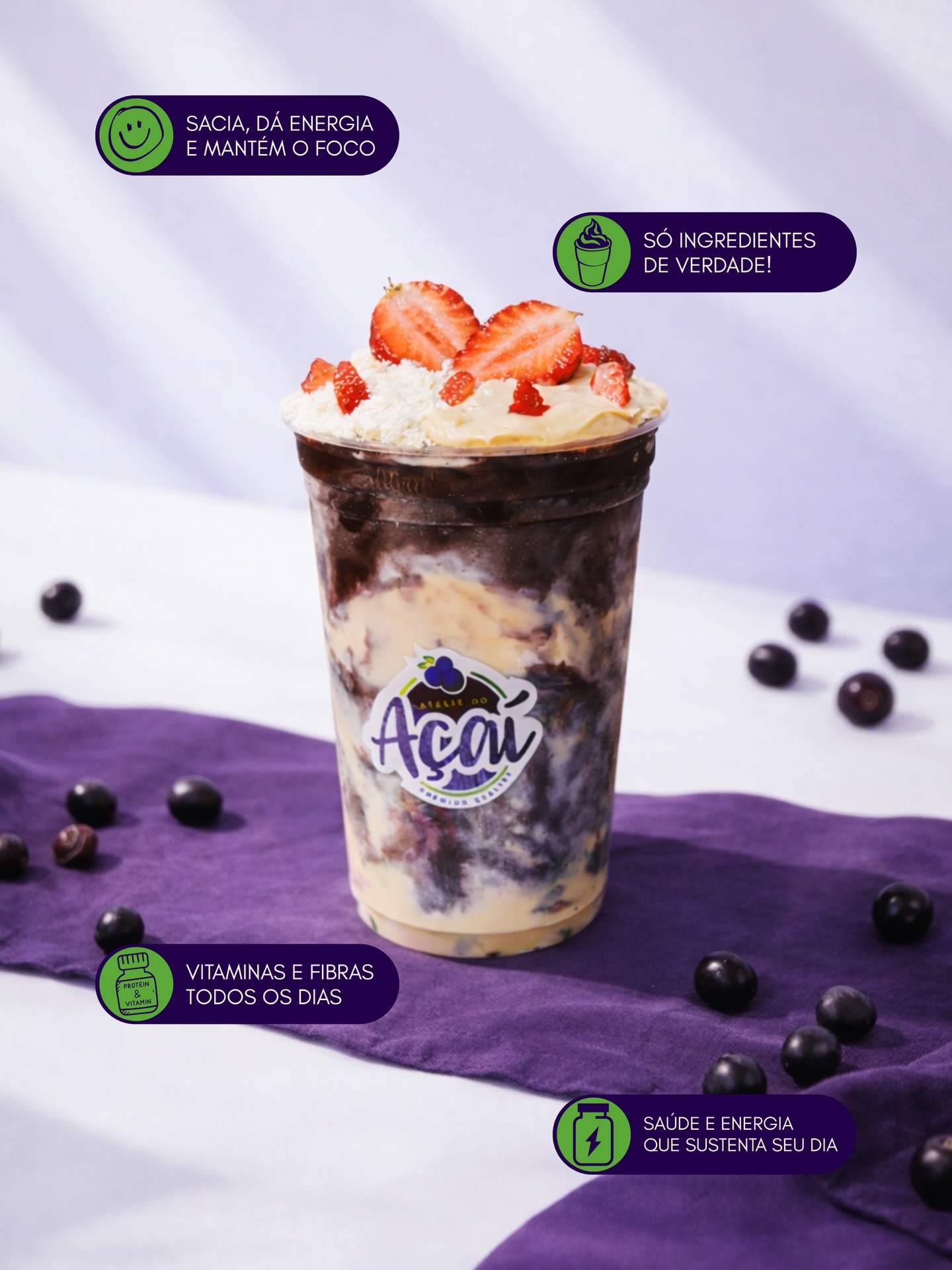 ateliedoacaicajuru Facebook ad: Ateliê do Açaí | Delivery em Carmo do Cajuru | Pedido online