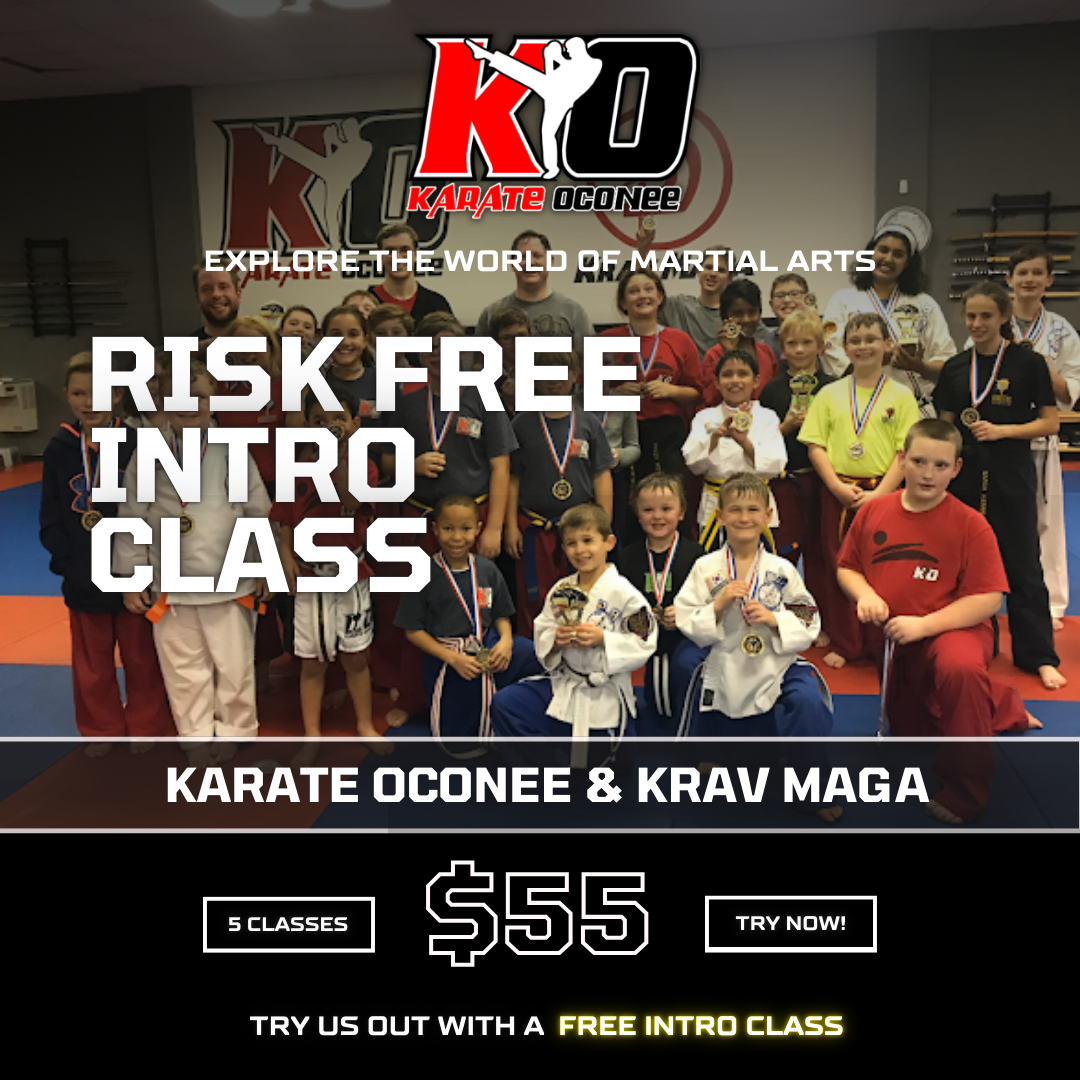 Karate Oconee Facebook ad