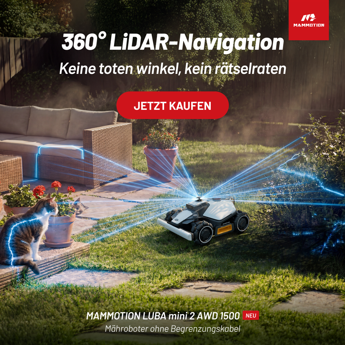 Mammotion Facebook ad