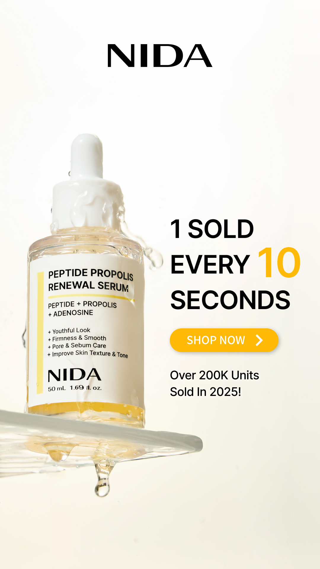 NIDA Skincare Facebook ad