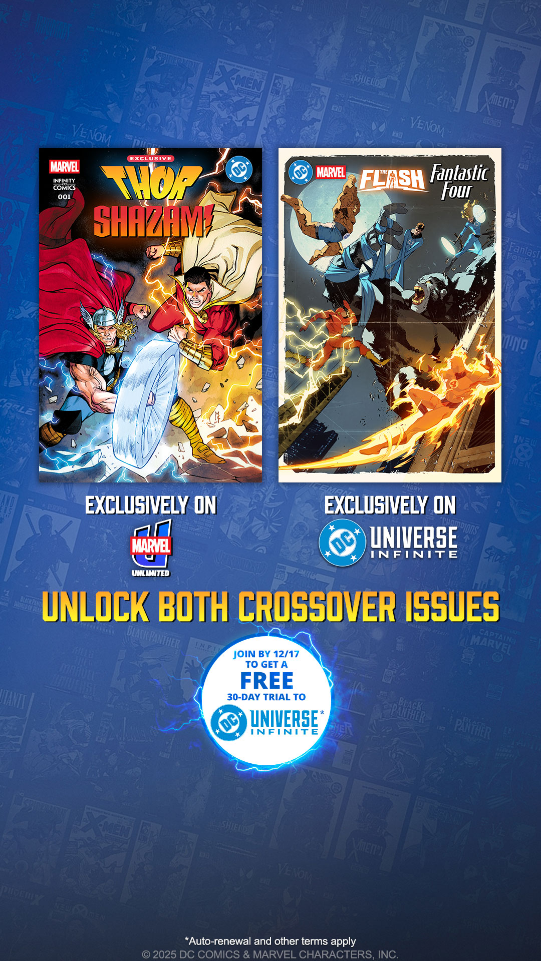 Marvel Facebook ad