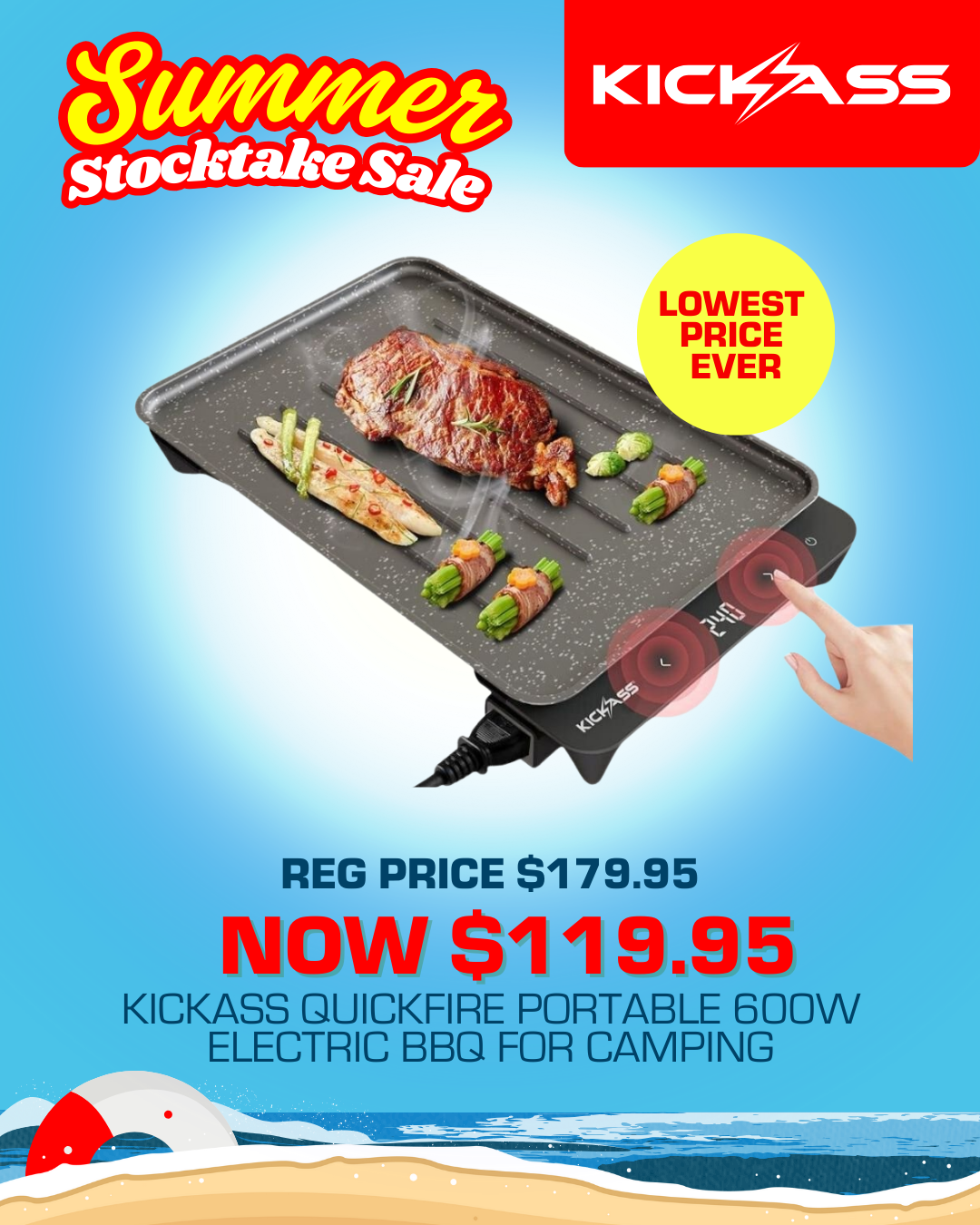 KickAss Products Facebook ad
