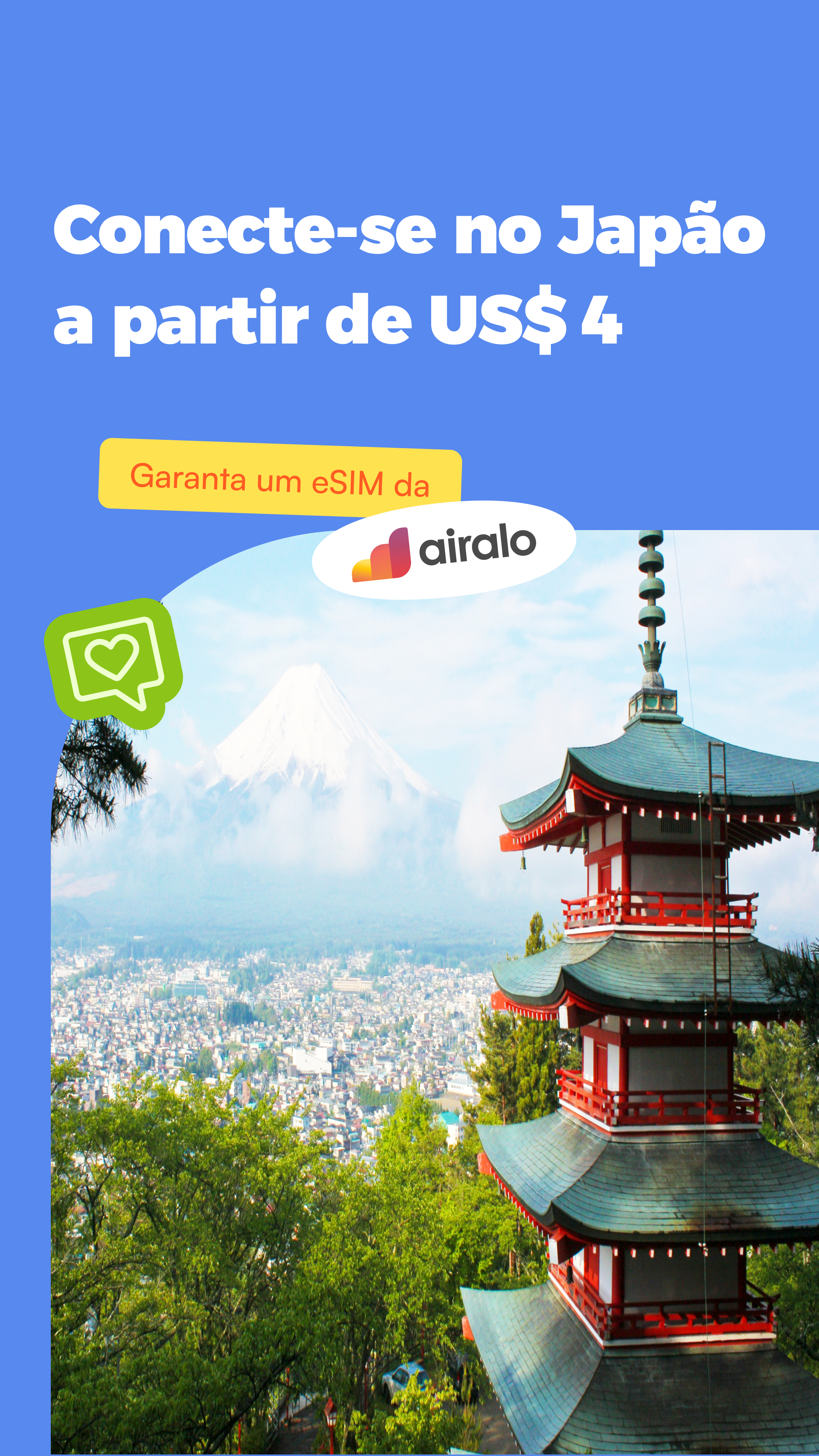 Airalo Global eSIM Store Facebook ad