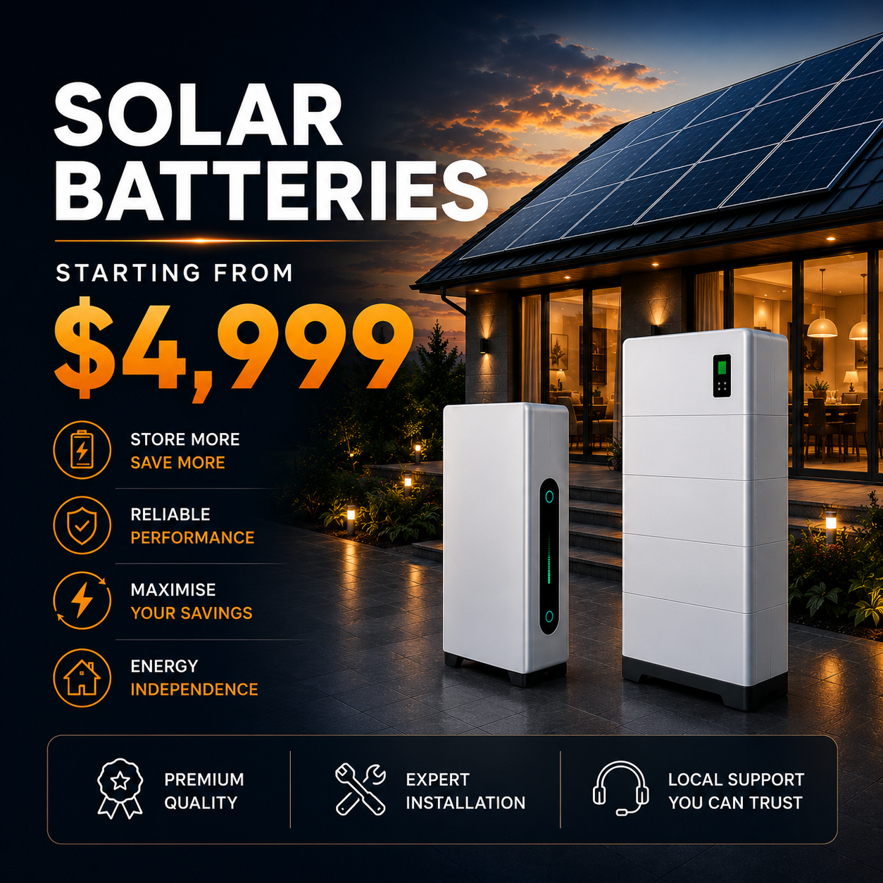 Zip Solar Facebook ad
