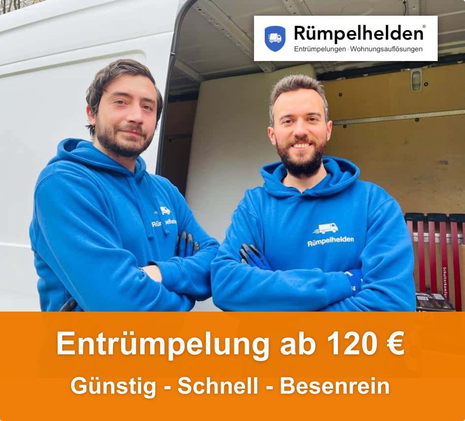 Rümpelhelden Entrümpelungen Facebook ad: ENTRÜMPELUNG SPAR-Angebot 2026