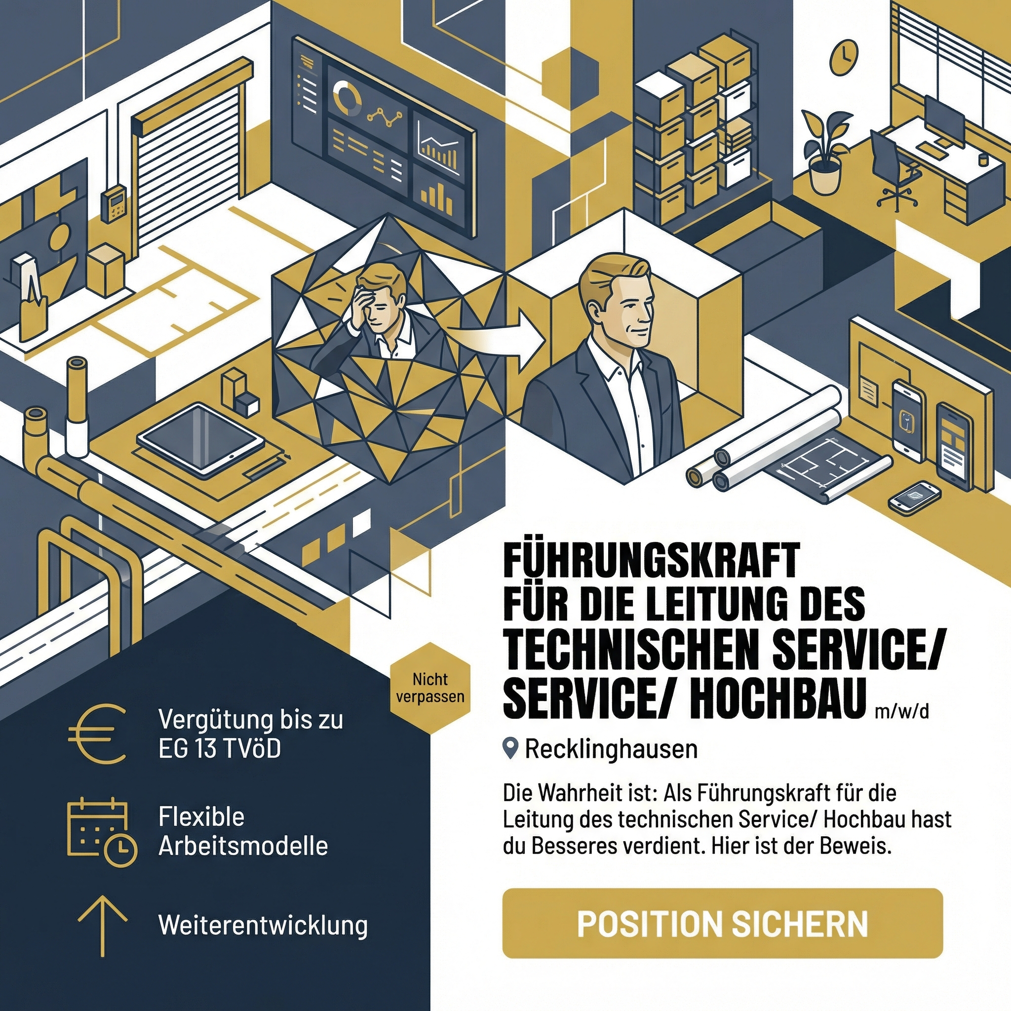 Bewerberboost Jobs Facebook ad
