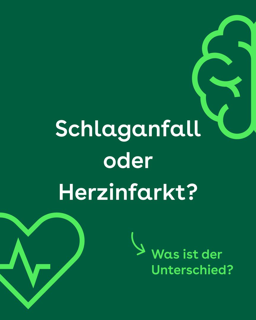 AOK Hessen Facebook ad: Herzinfarkt oder Schlaganfall: Was passiert dabei…