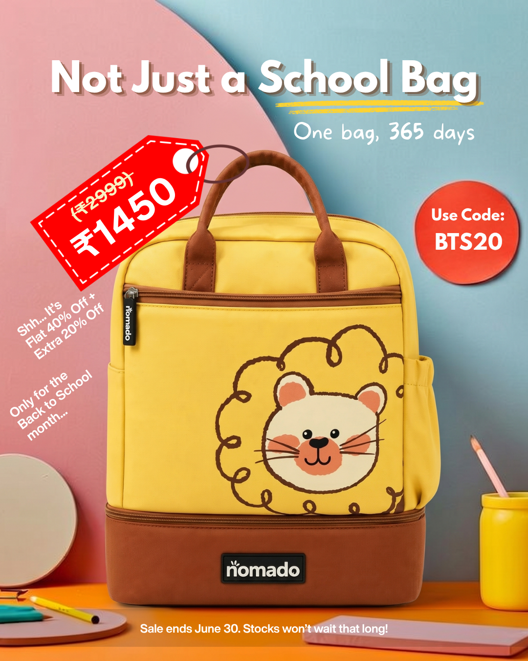 Nomadokids Facebook ad