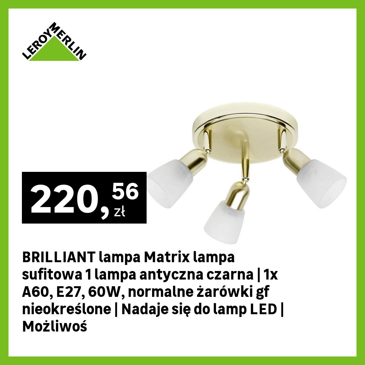 Leroy Merlin Polska Facebook ad