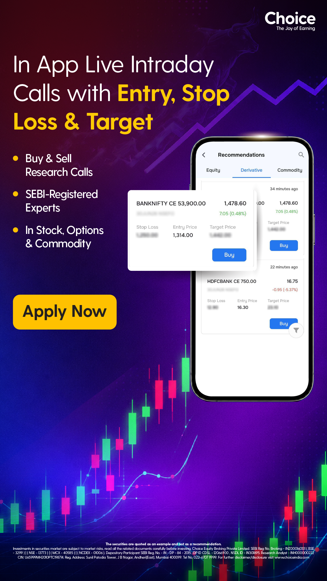 Choice Facebook ad