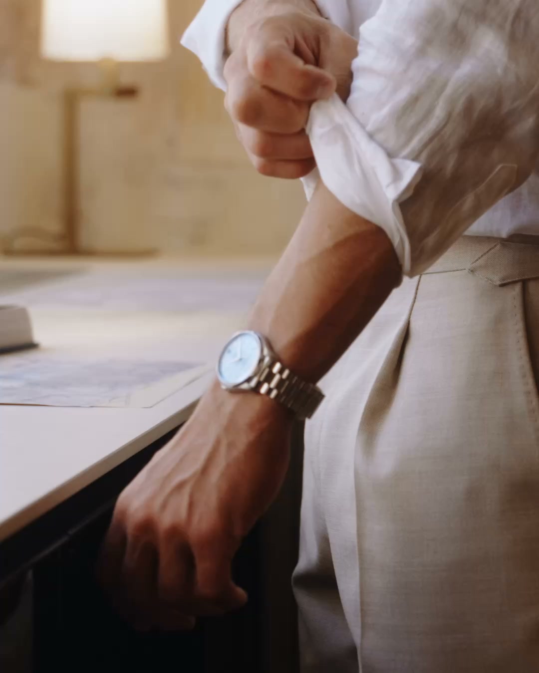 Baume et Mercier Facebook ad: The moment only you notice.