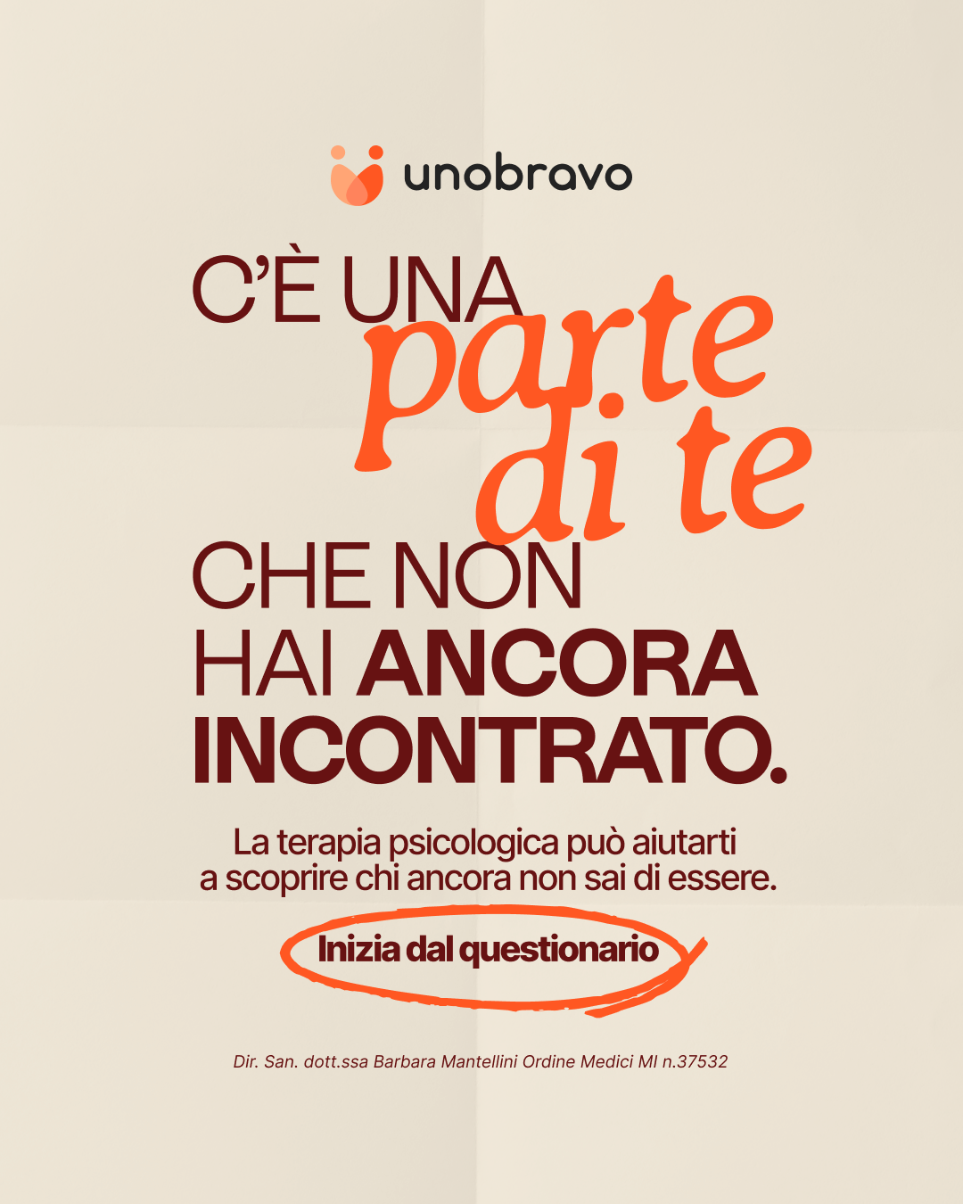 Unobravo Facebook ad