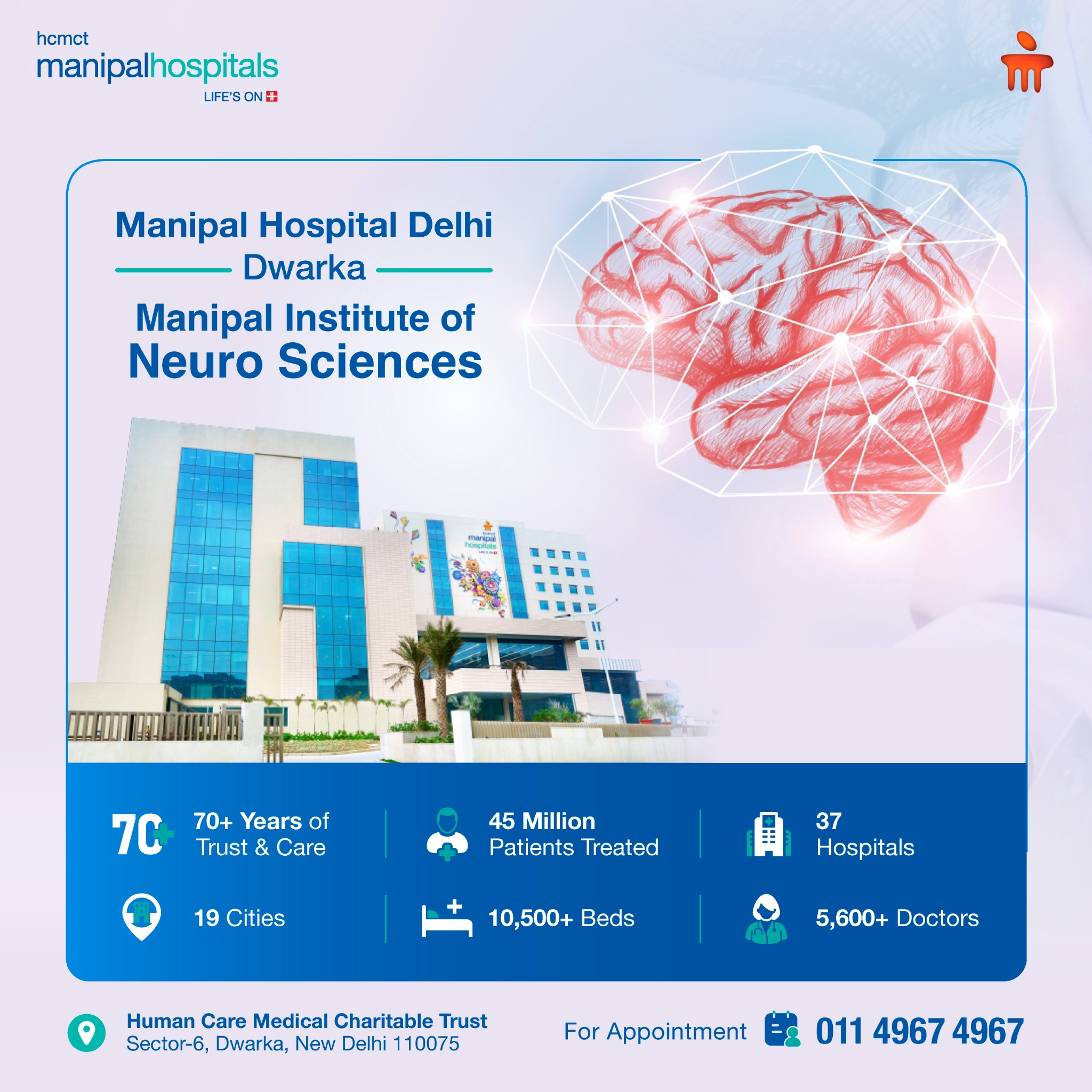 Manipal Hospitals Facebook ad