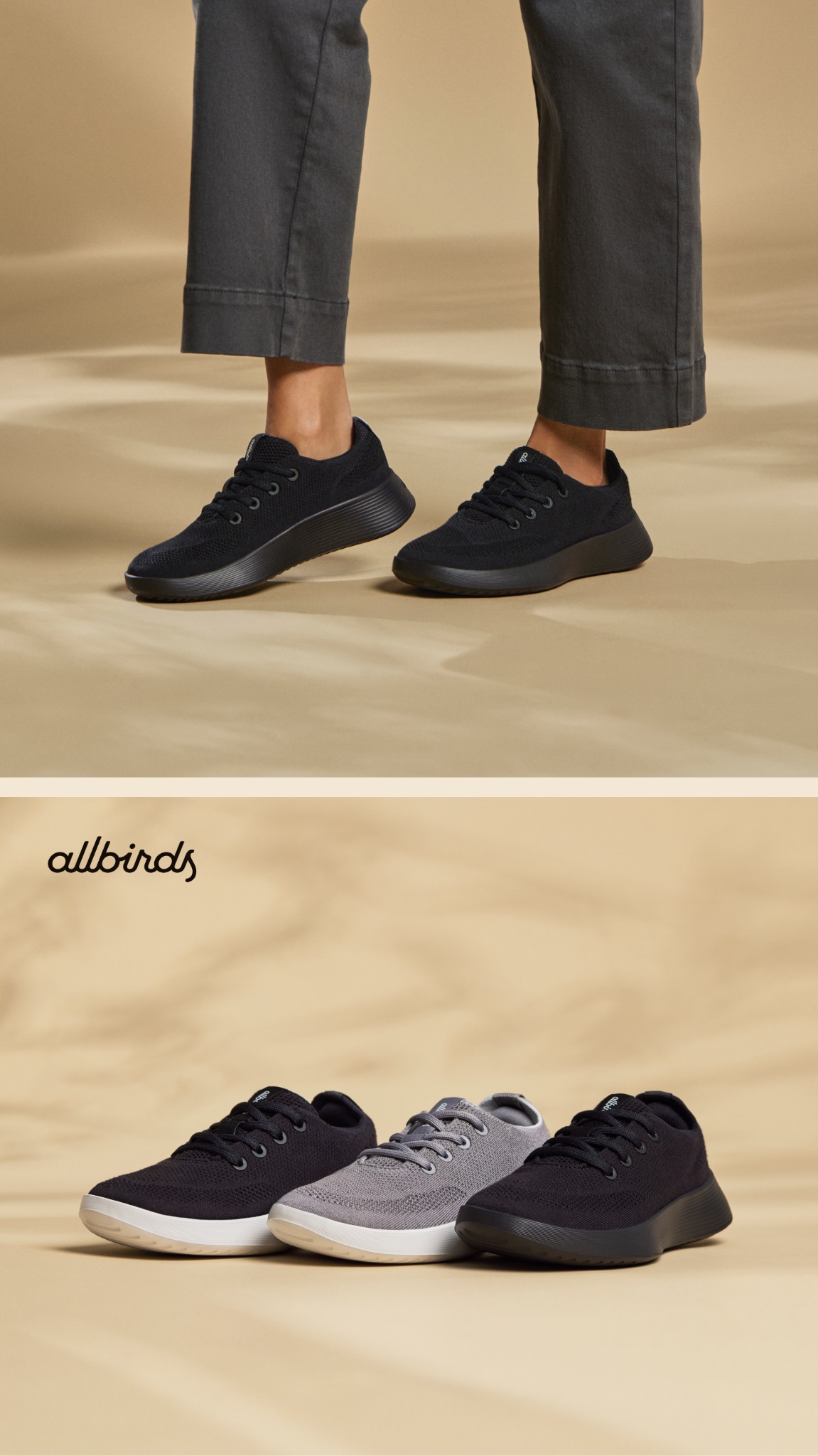 Allbirds New Zealand Facebook ad