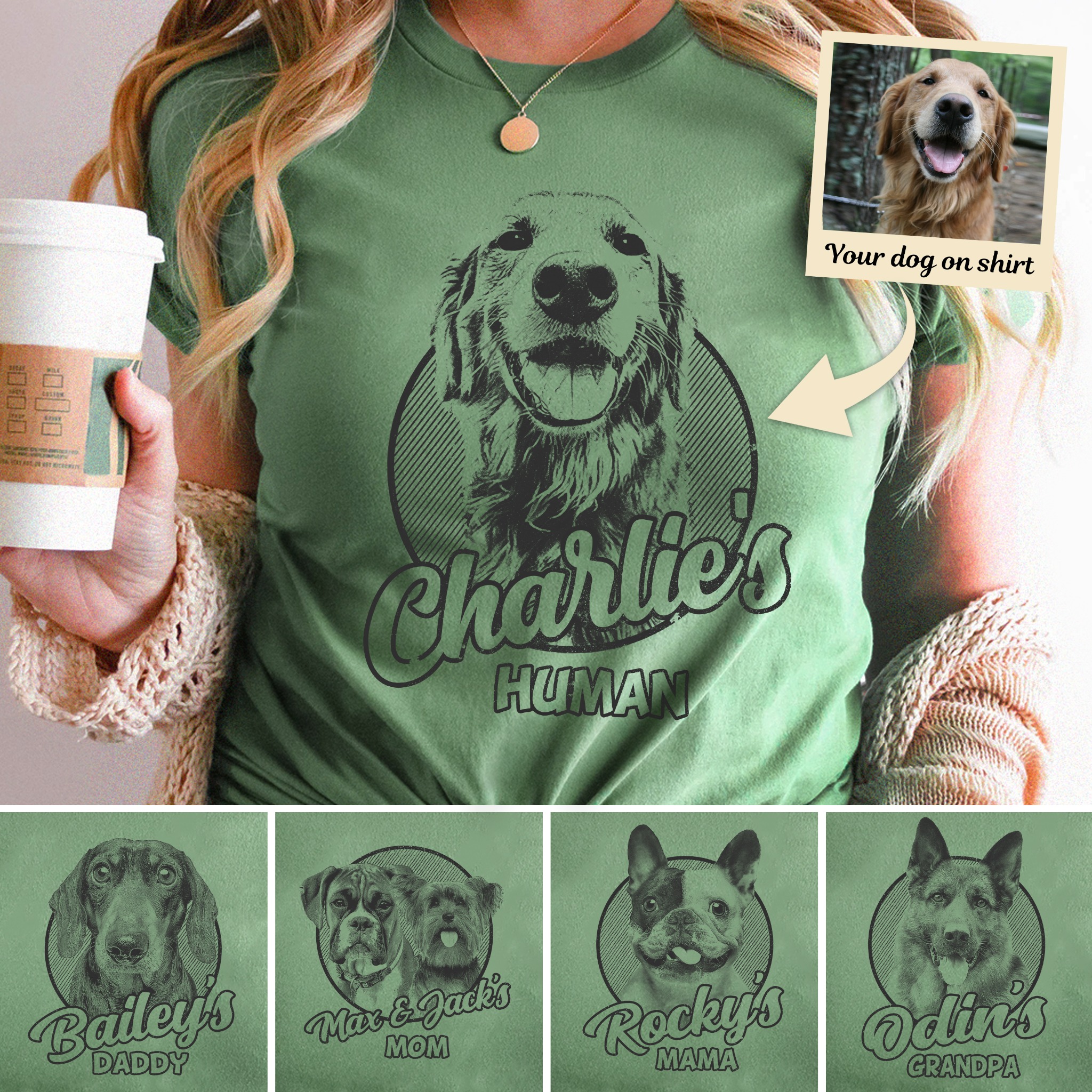 MyPawarts Facebook ad: Your pet's face on a shirt