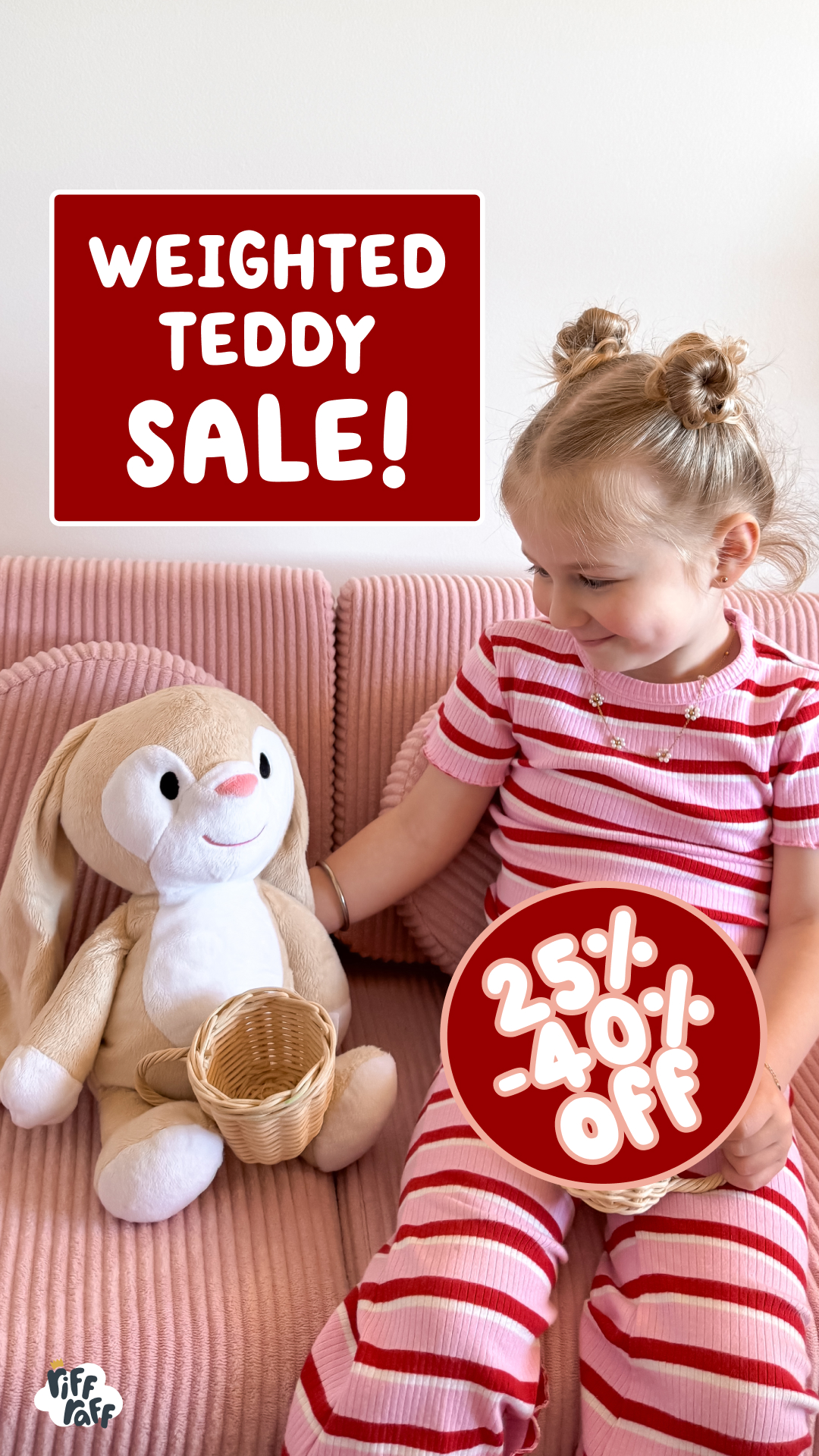 RIFF RAFF SLEEP TOYS Facebook ad