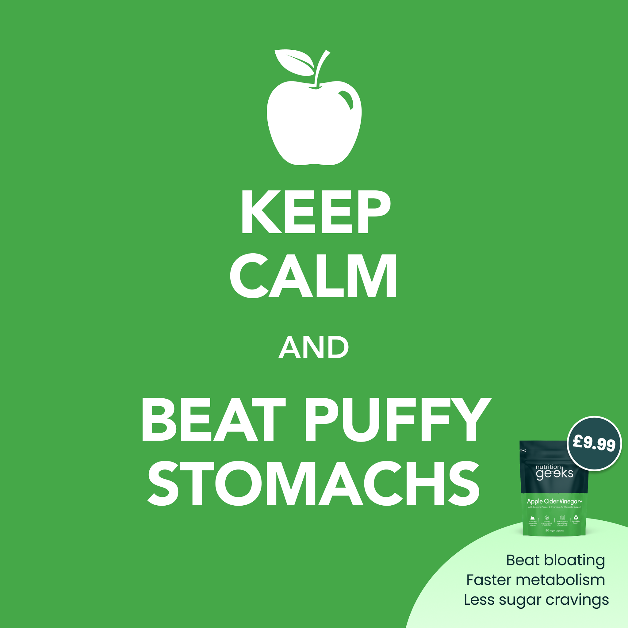 Nutrition Geeks Facebook ad