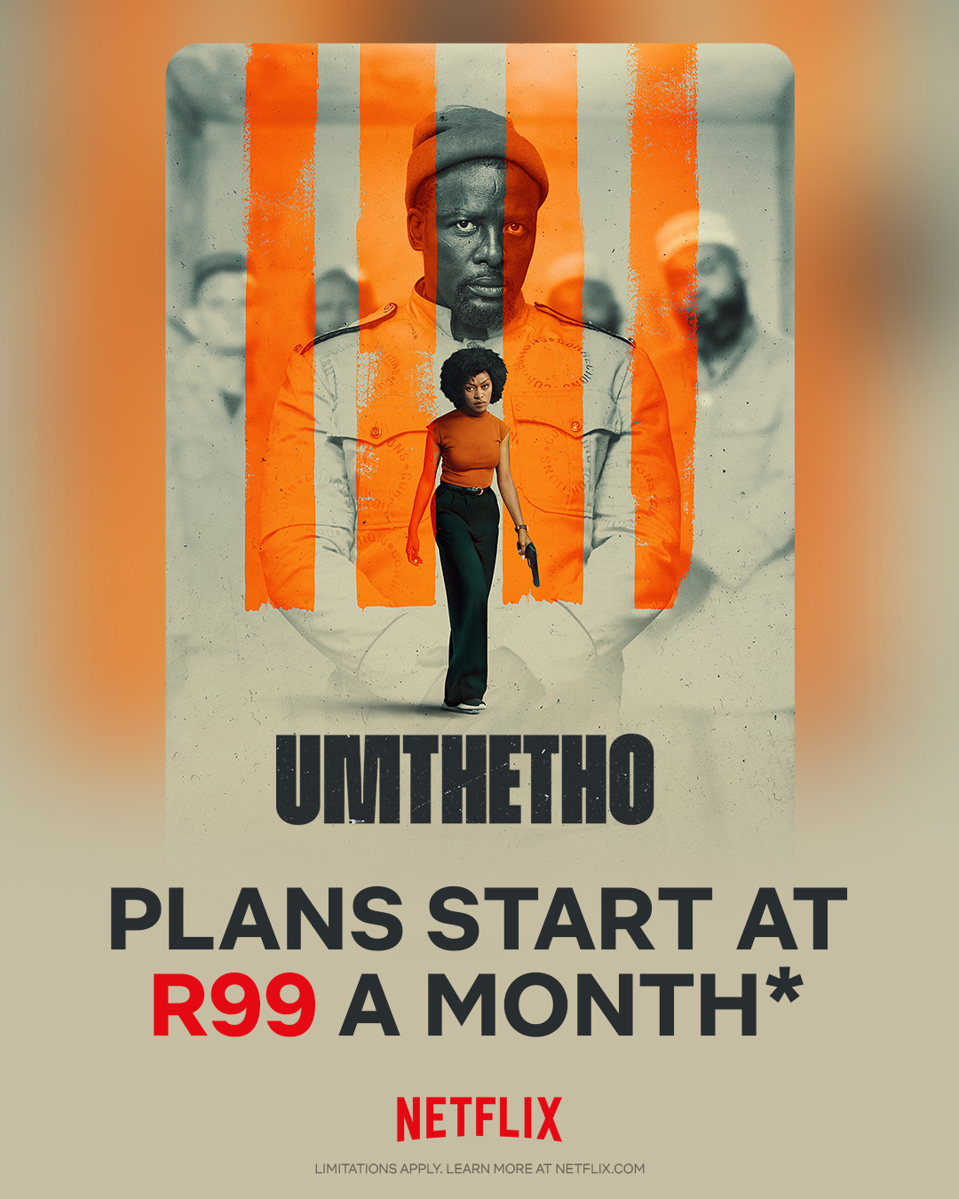 Netflix Facebook ad: Only on Netflix