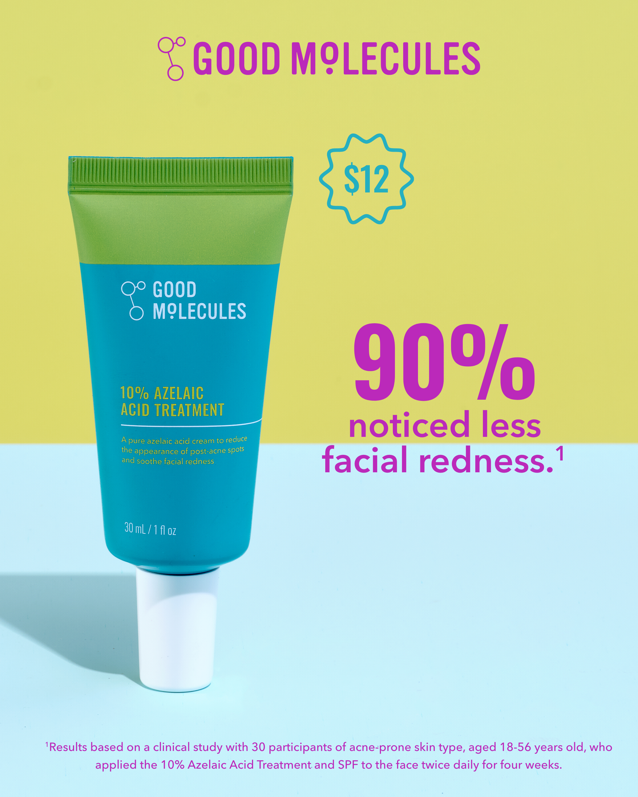 Good Molecules Facebook ad