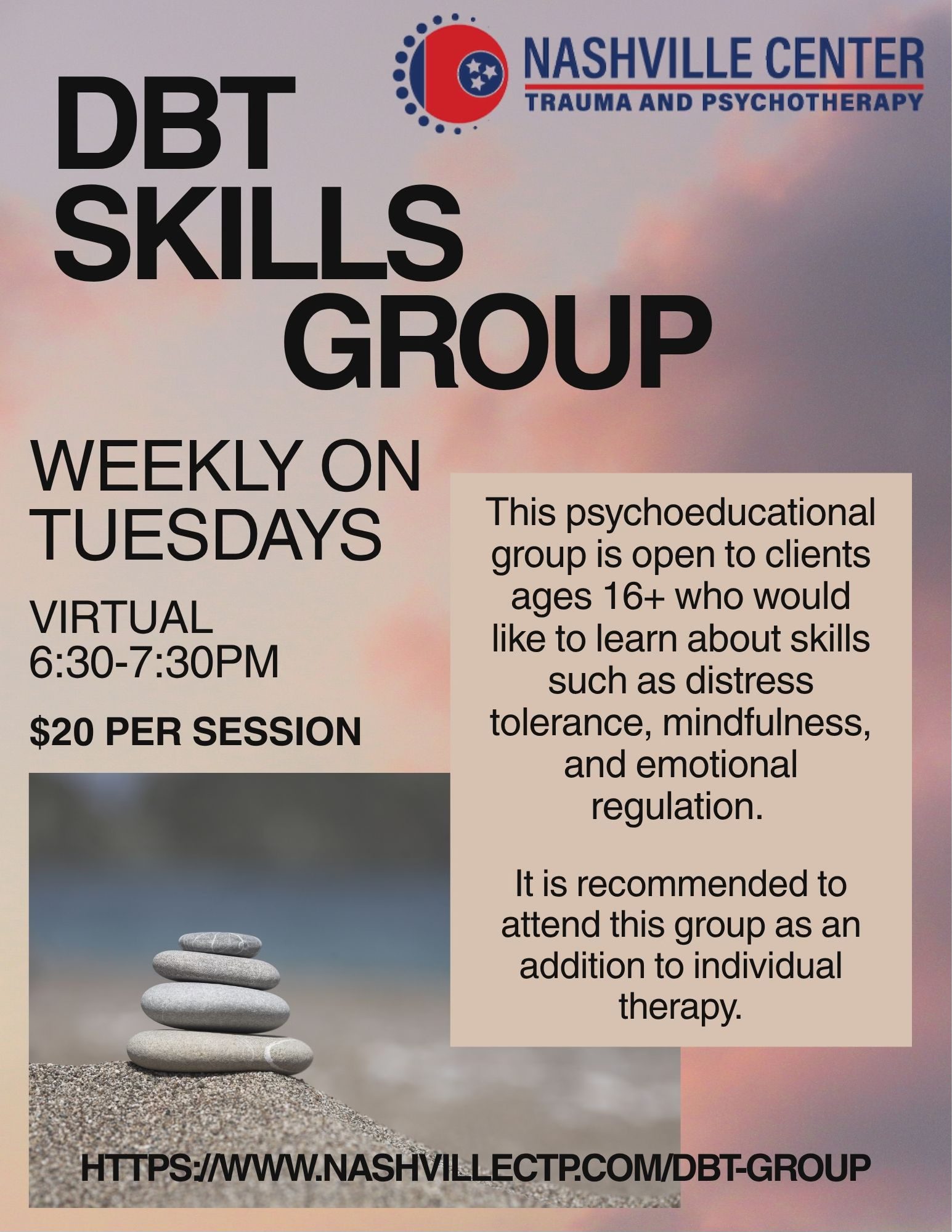 Nashville Center for Trauma and Psychotherapy, PLLC Facebook ad: Nashville Center for Trauma and Psychotherapy