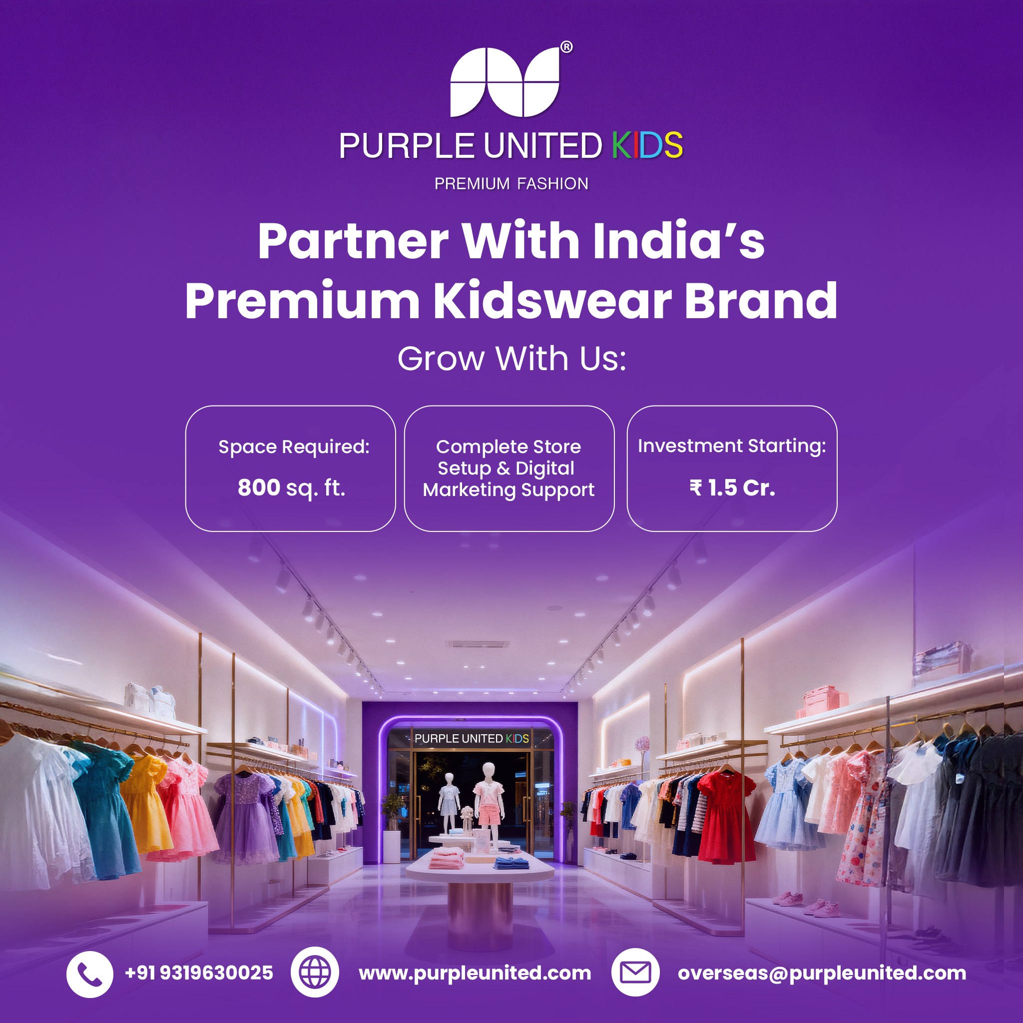 Purple United Facebook ad