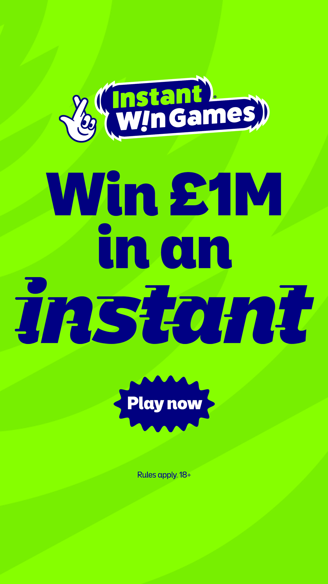 The National Lottery Facebook ad from Mar 13, 2026