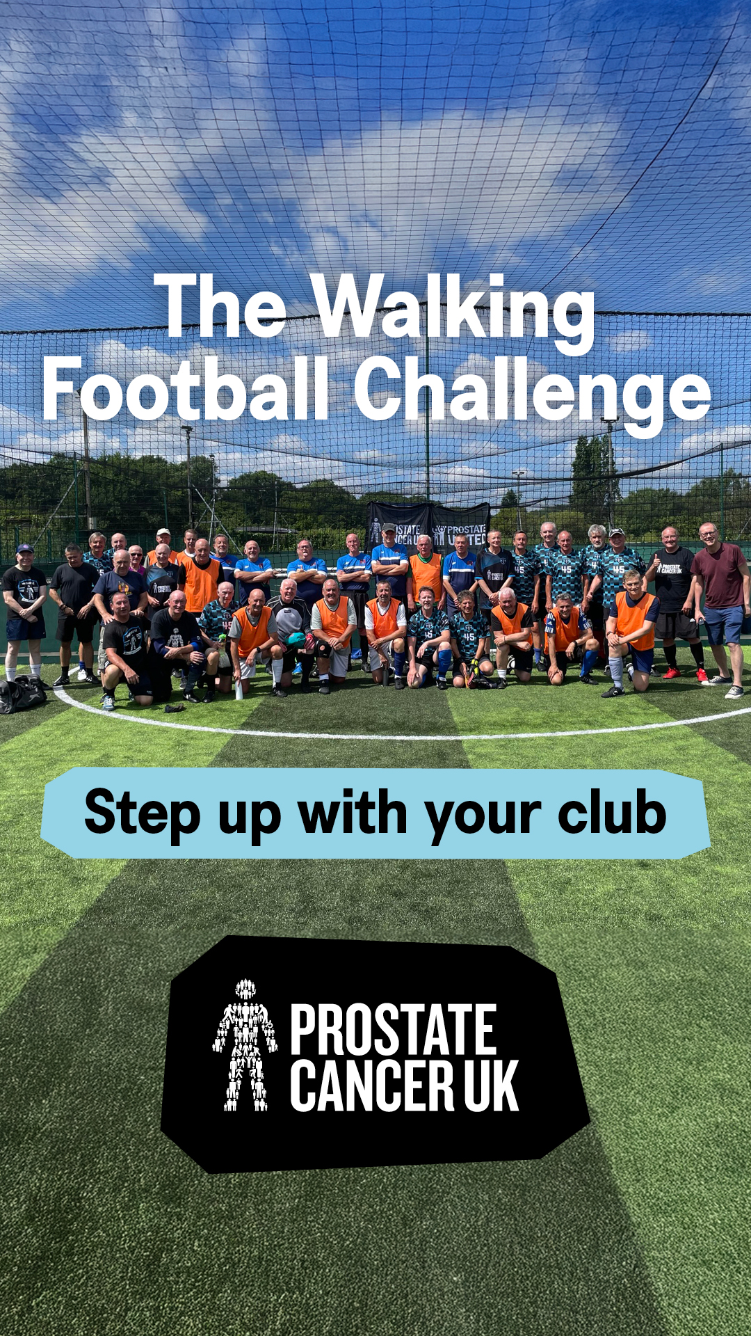 Prostate Cancer UK Facebook ad
