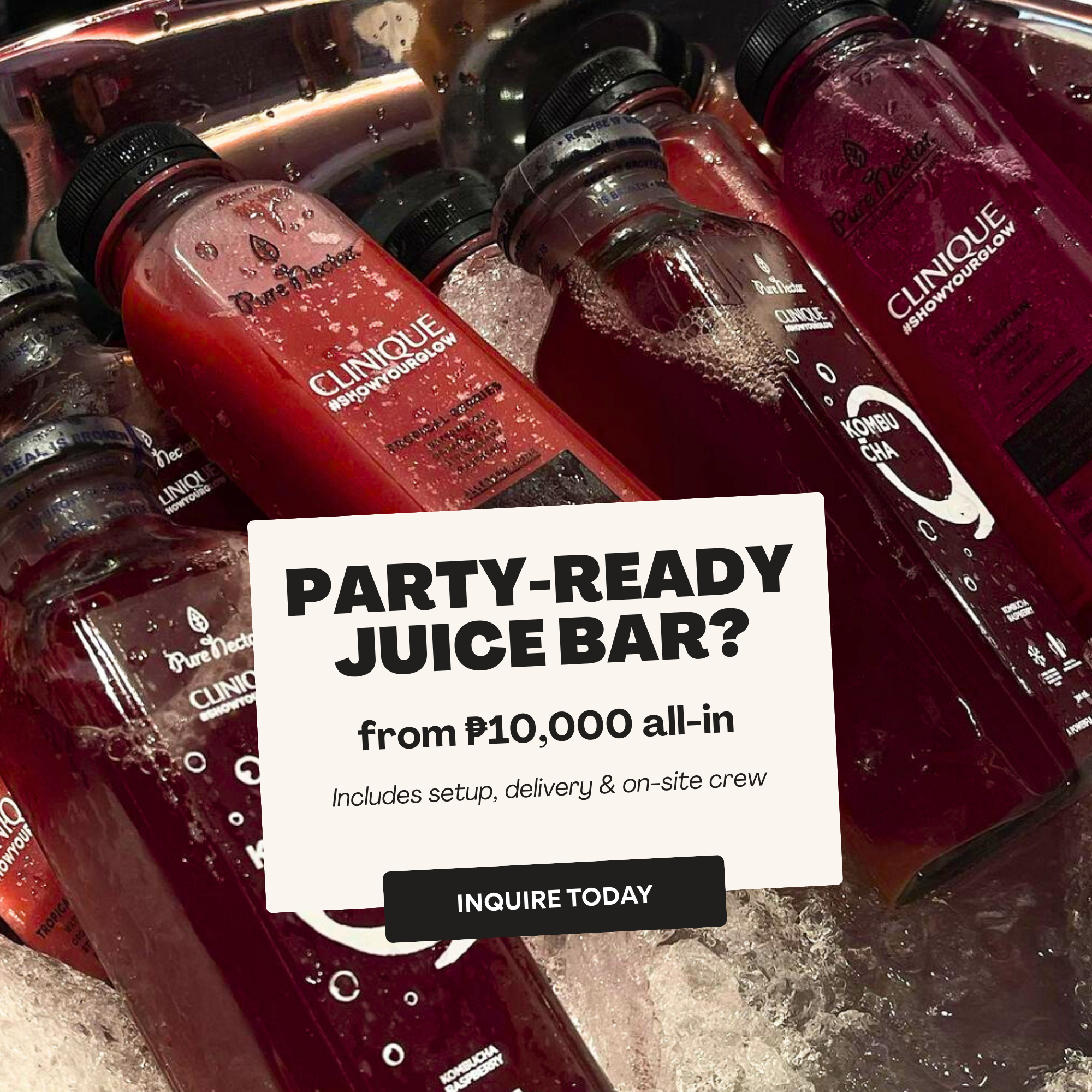 Pure Nectar Facebook ad
