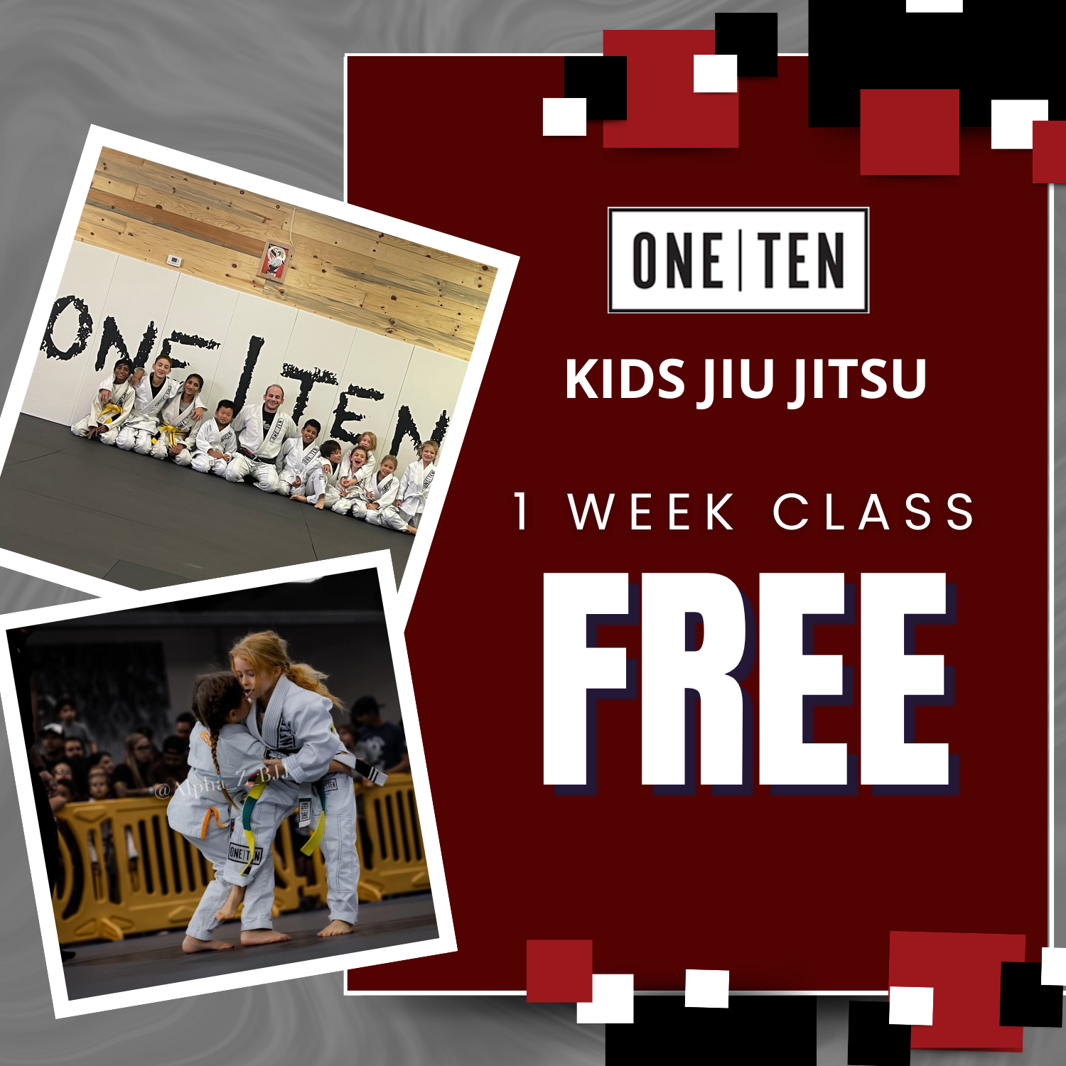 One Ten Brazilian Jiu Jitsu Academy Facebook ad