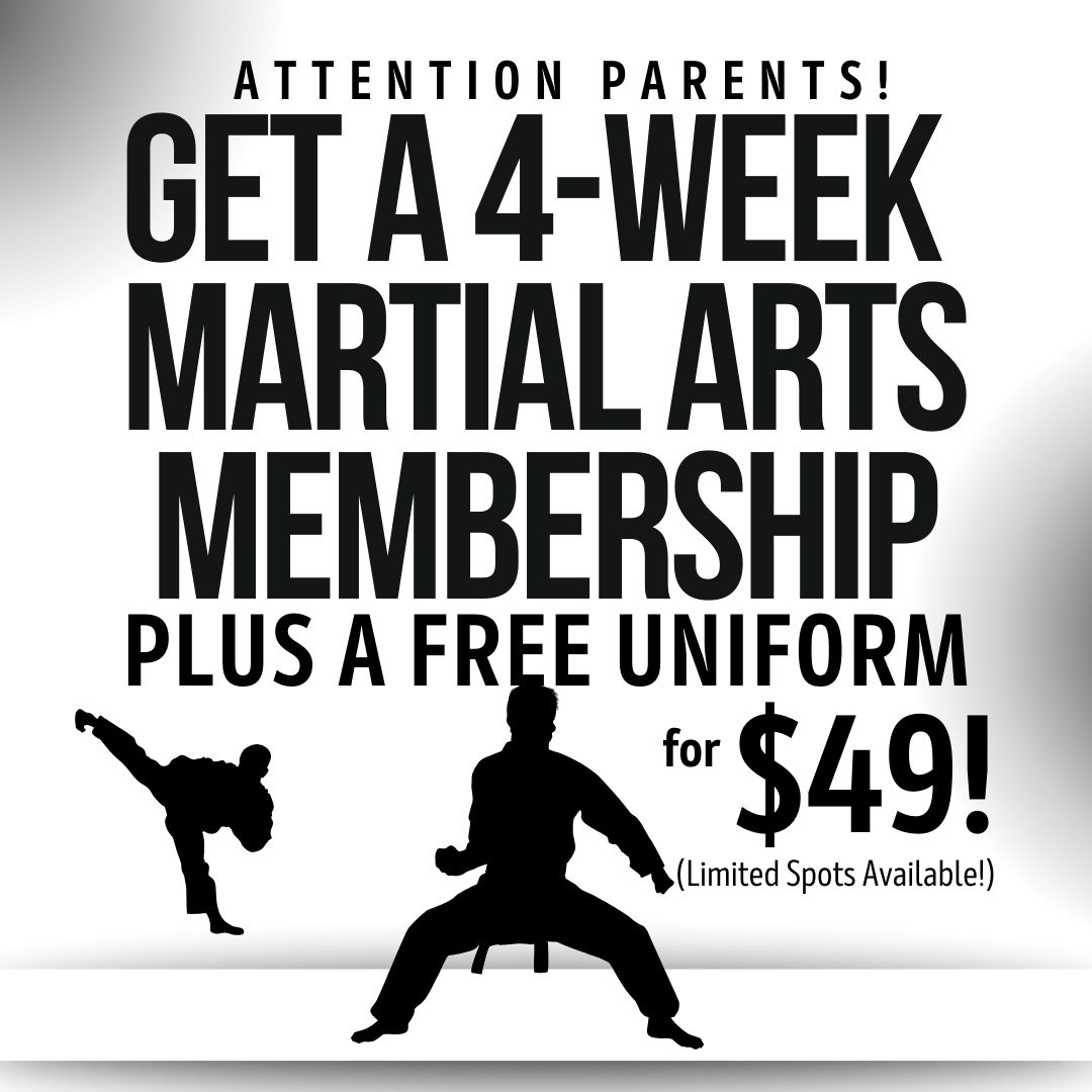 US Academy of Taekwondo Facebook ad: FREE Uniform Included!