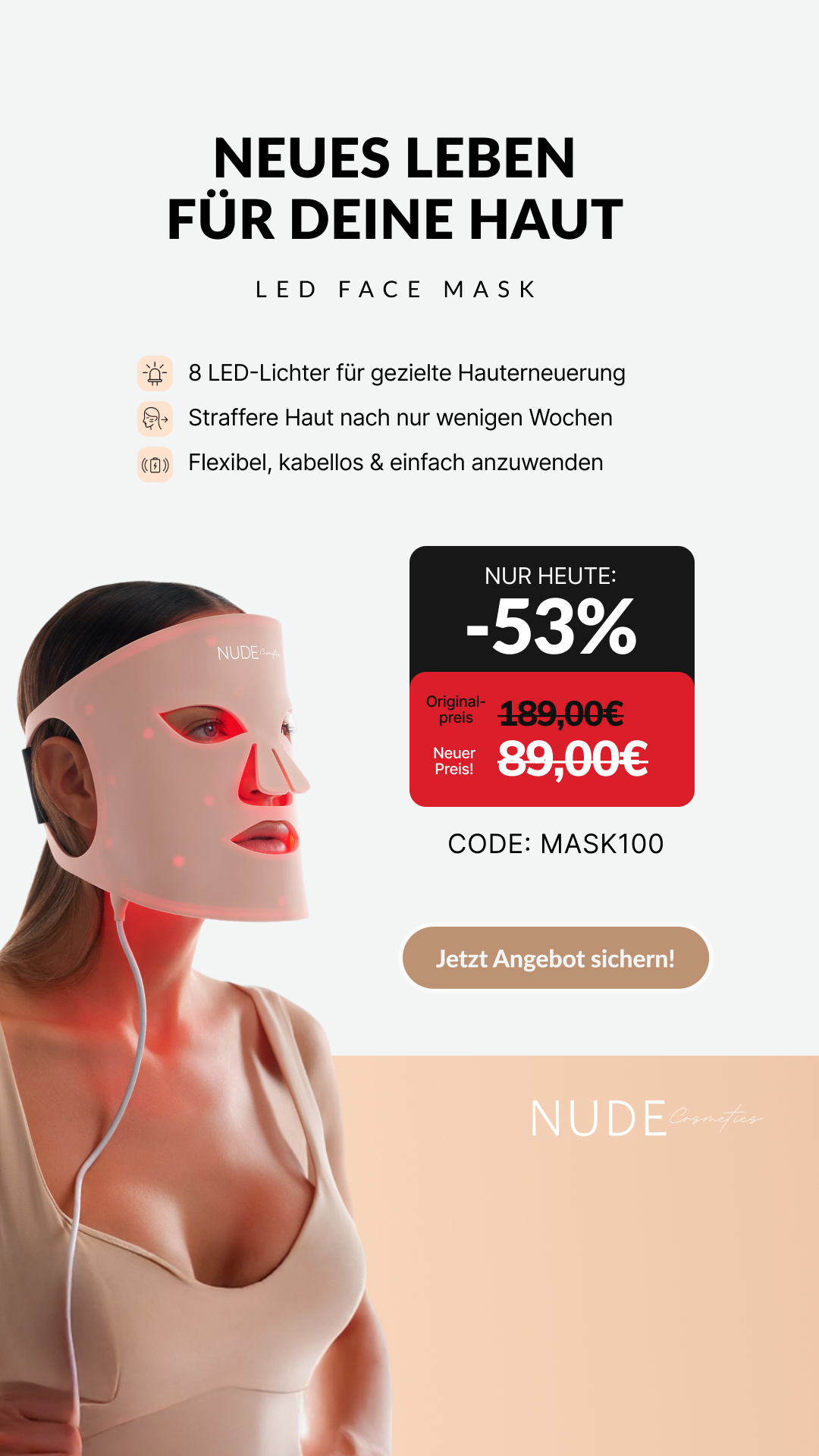Nudecosmetics Facebook ad