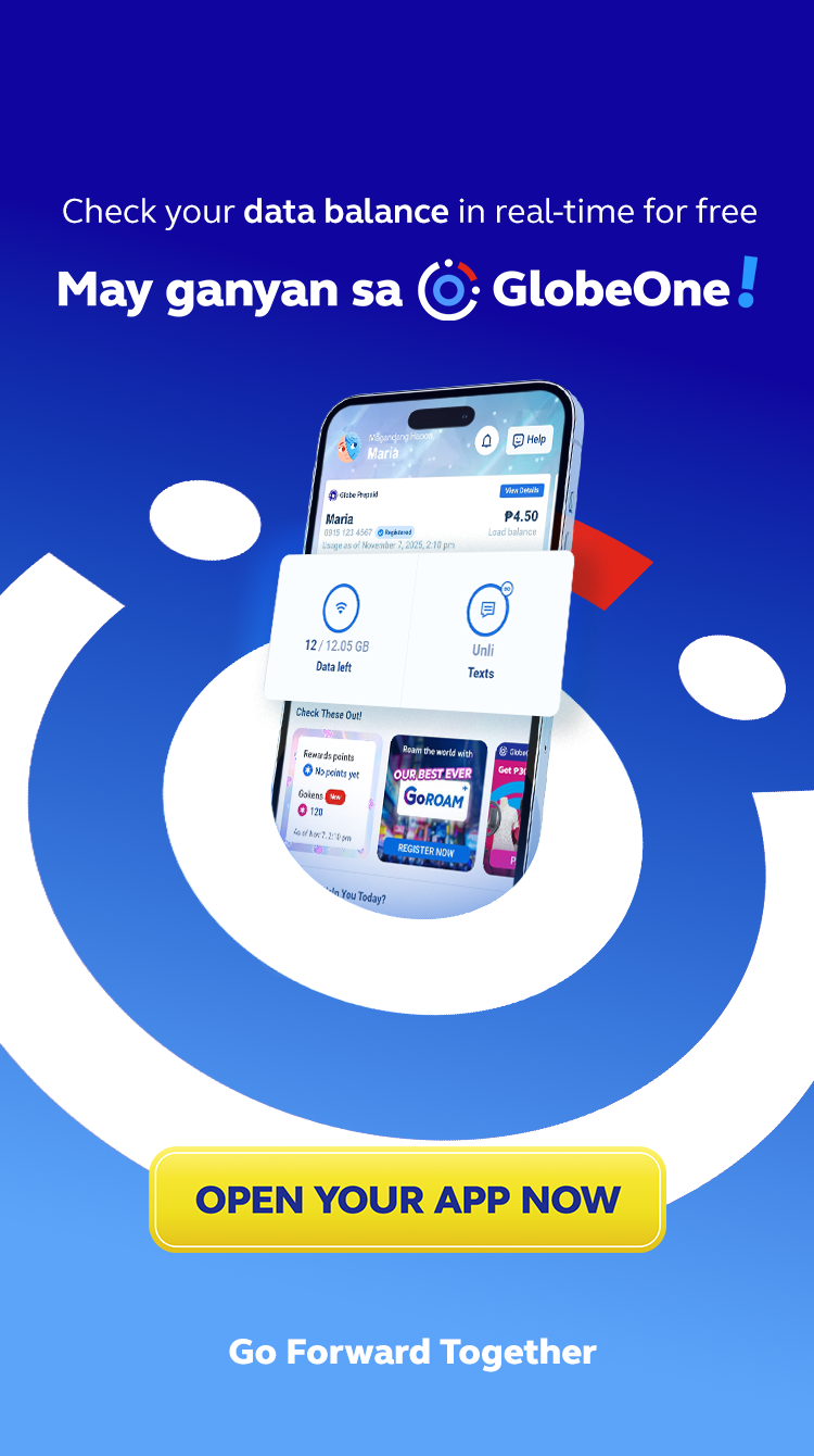 Globe Telecom Facebook ad