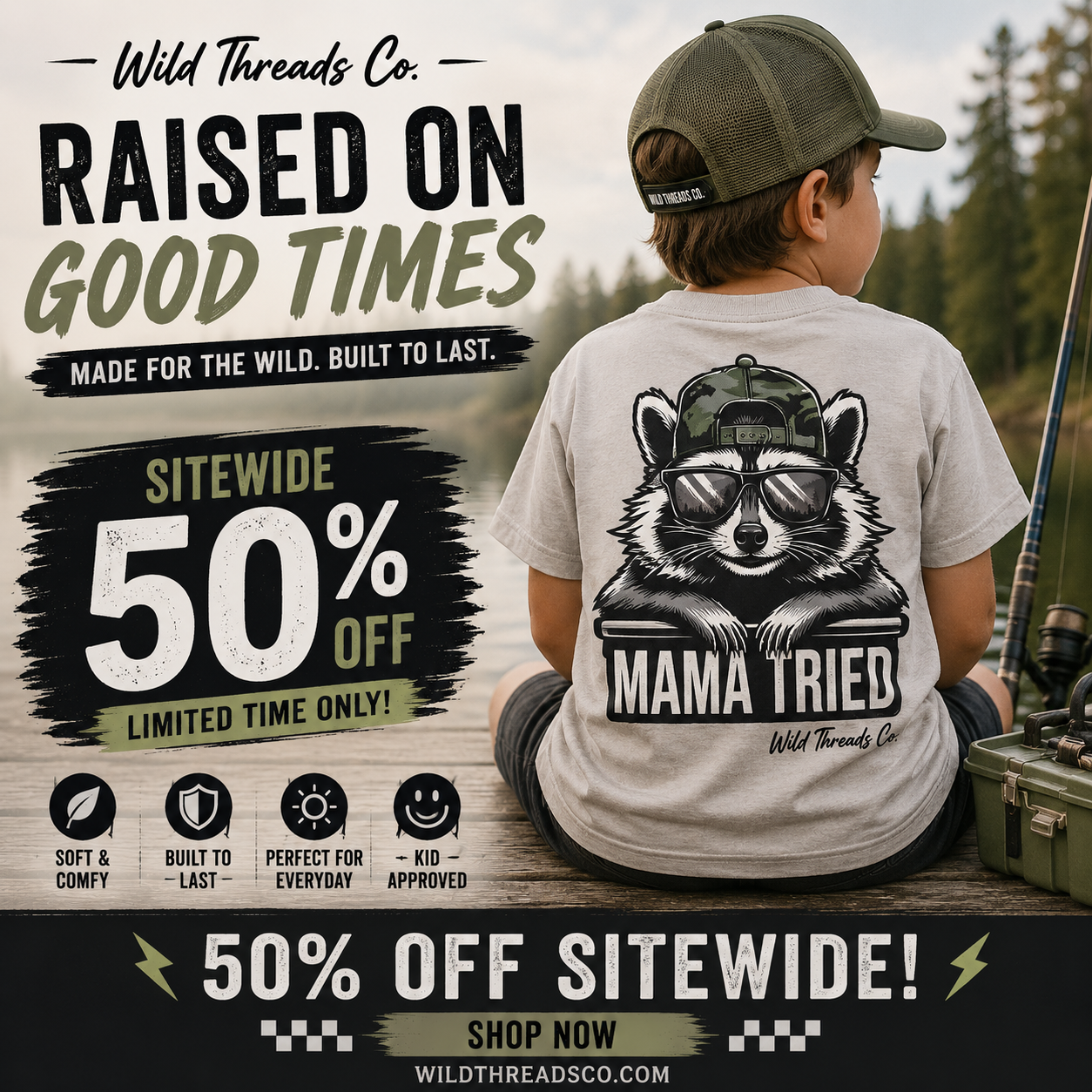 Wild Threads Co Facebook ad