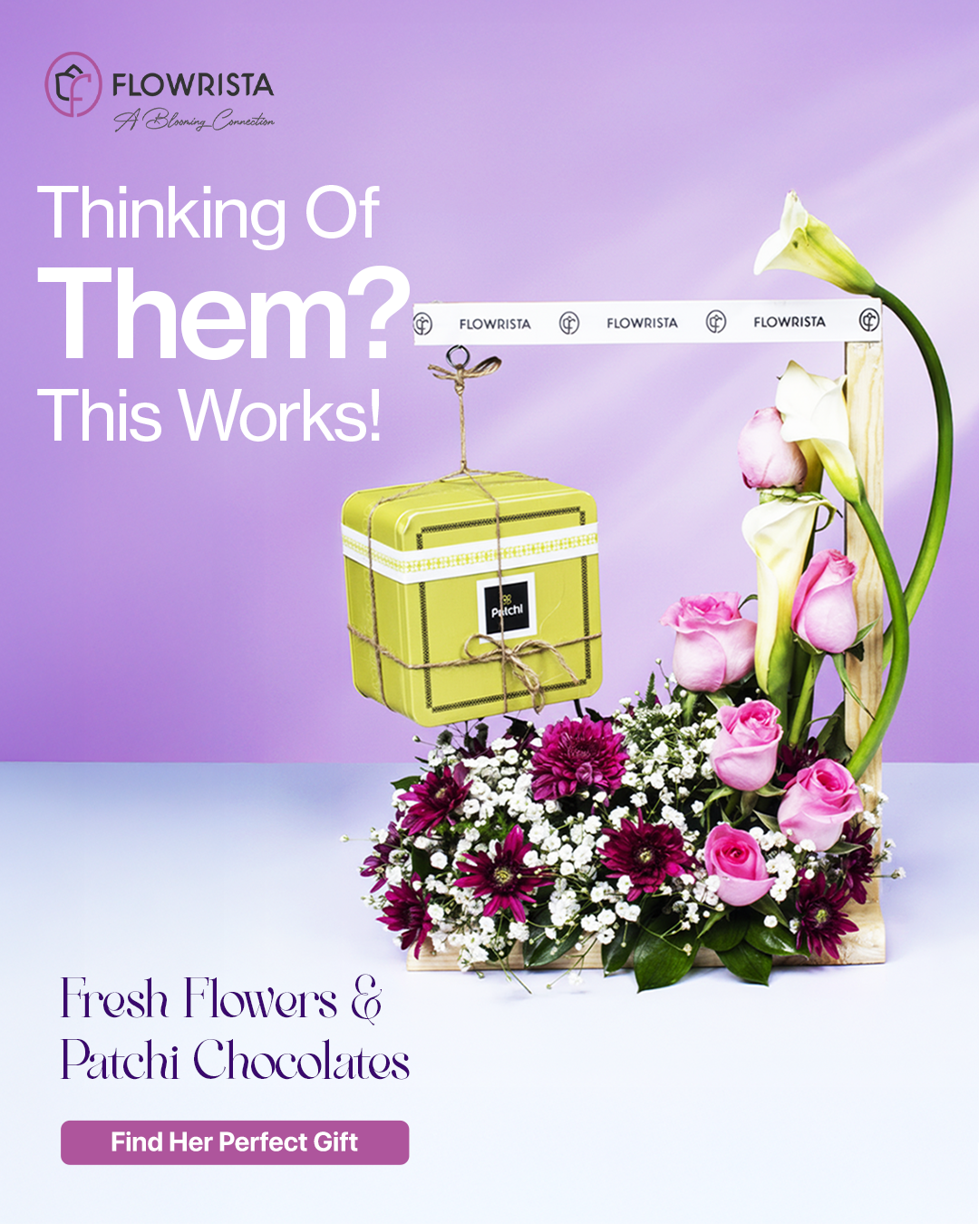 Flowrista Facebook ad: اختار باتشي من غير تفكير