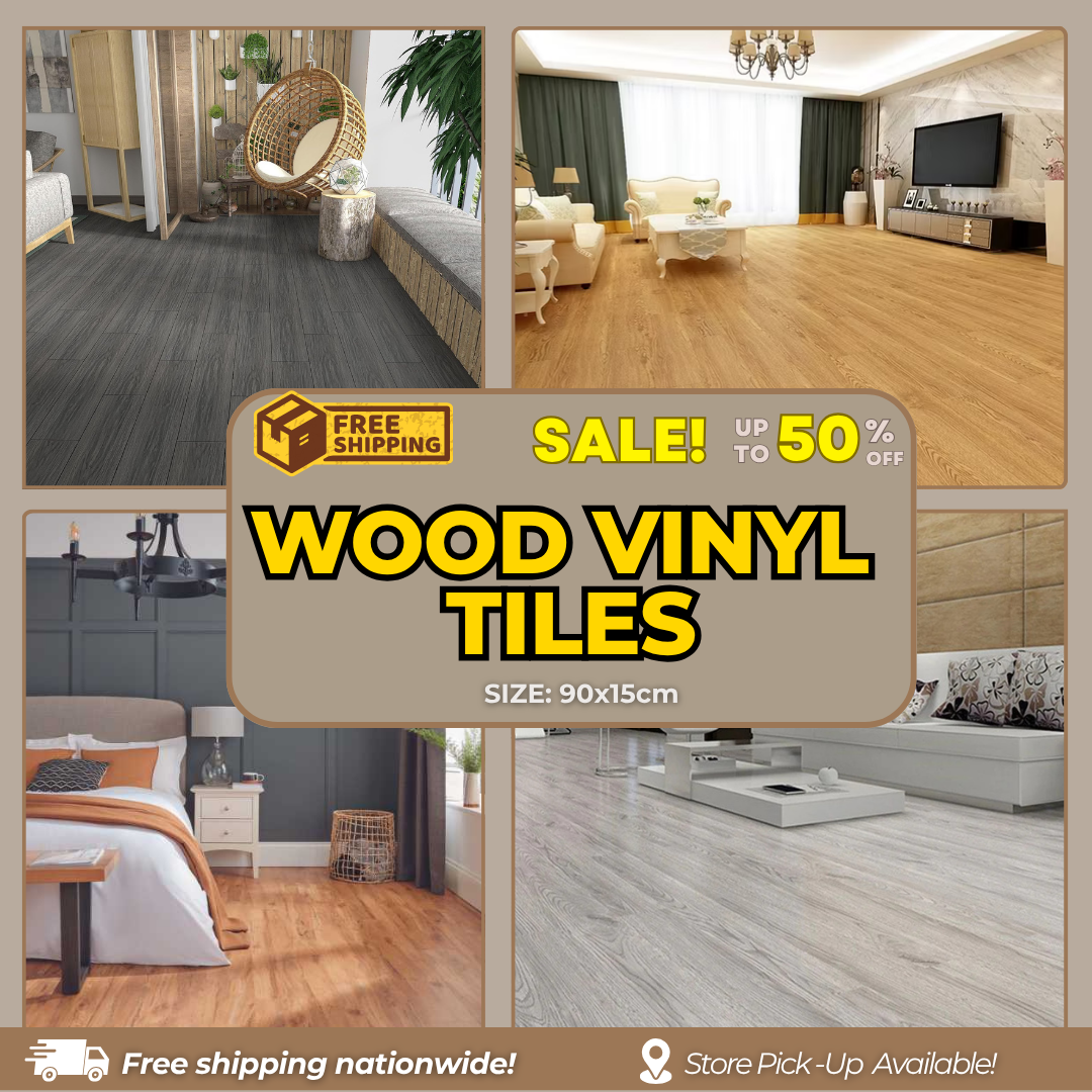 WoodLux Vinyl Facebook ad: Style Meets Affordability
