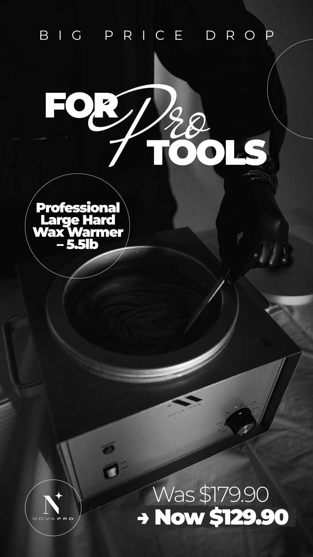 Nova Wax Facebook ad