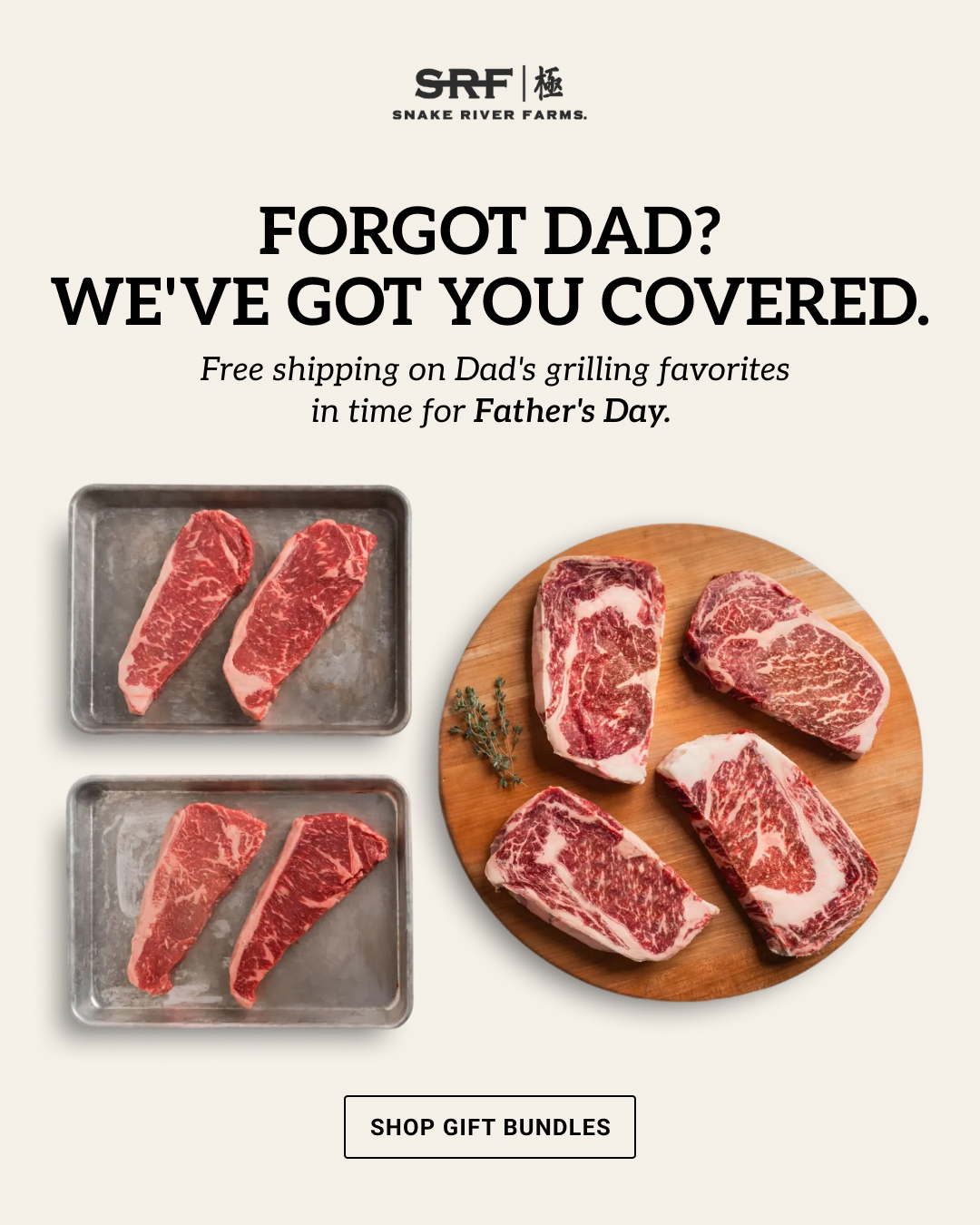 Snake River Farms Facebook ad
