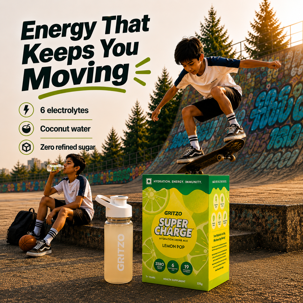 Gritzo - Personalized Nutrition For Your Child Facebook ad