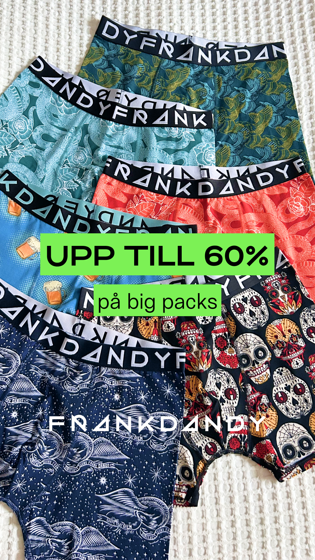 Frank Dandy Facebook ad
