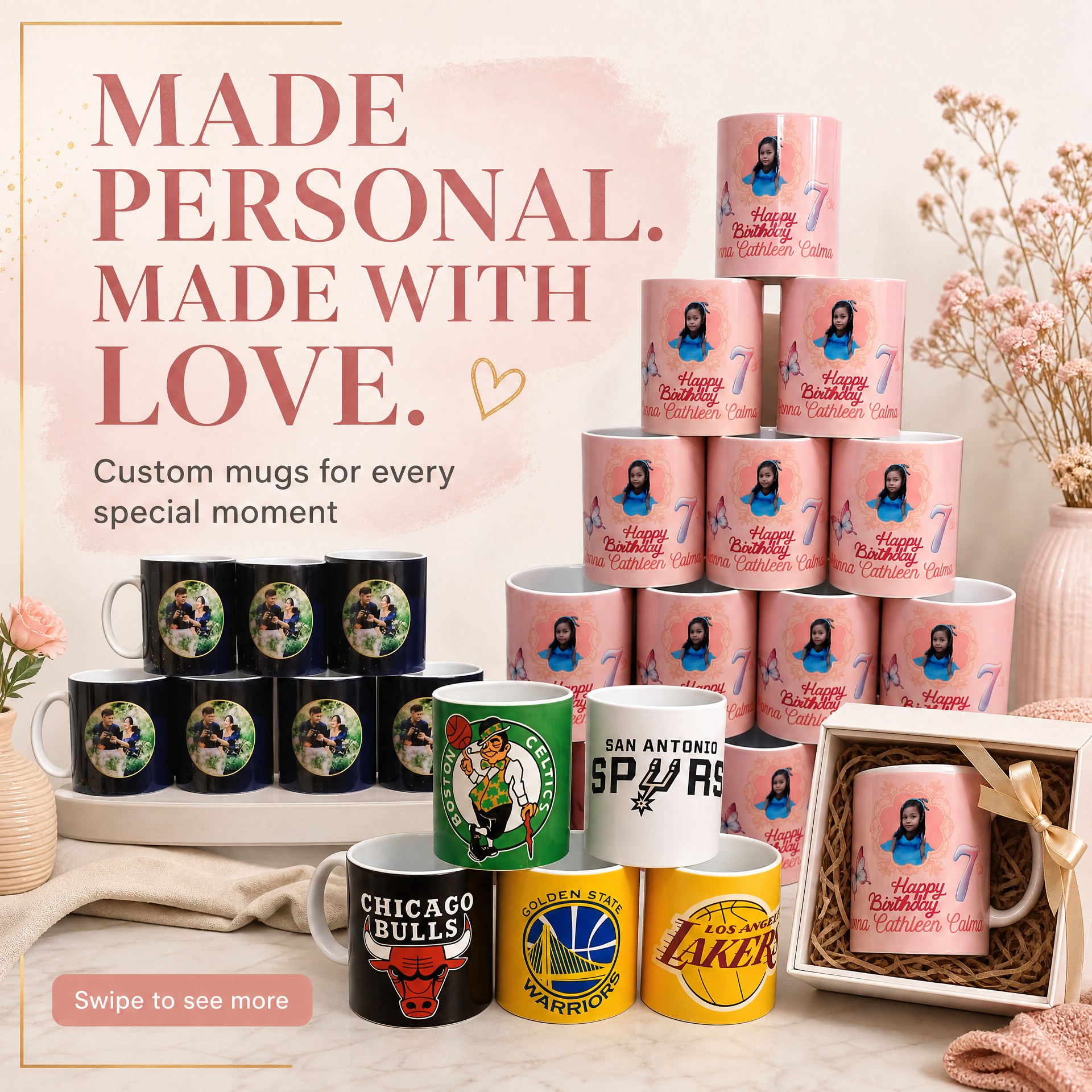 KKG Gallery Ph Facebook ad: Turn your favorite memories into a thoughtful keepsake!