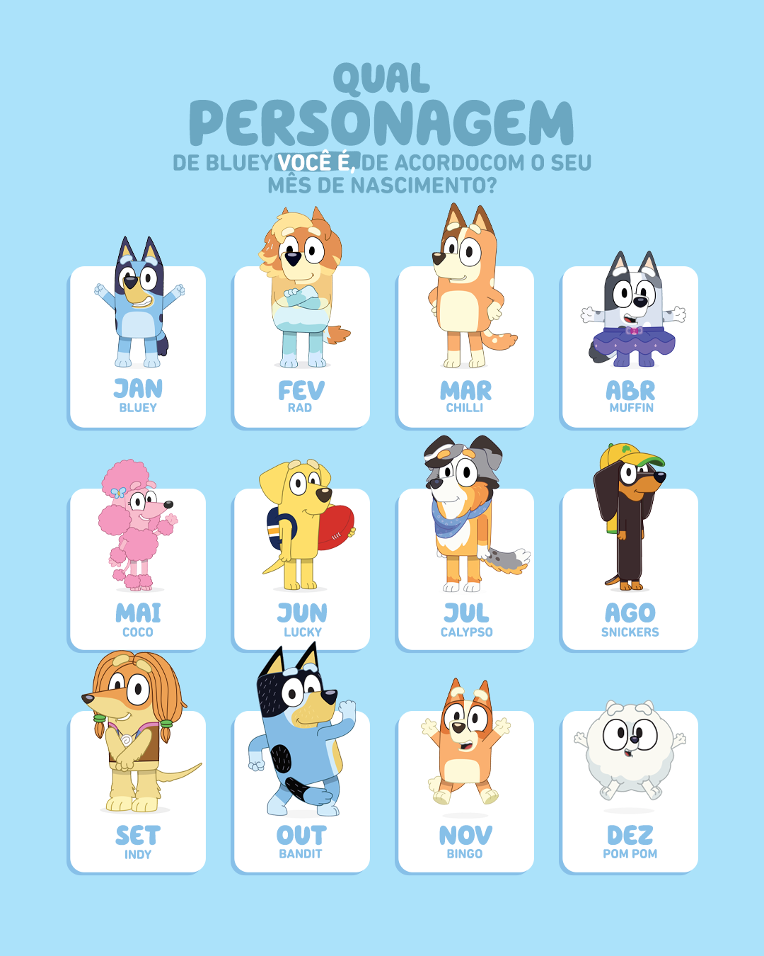 Bluey - Português Brasil Facebook ad