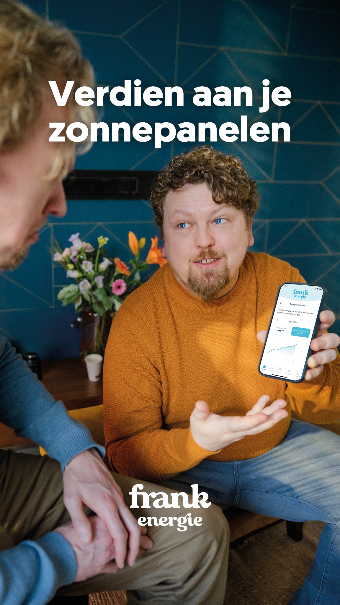 Frank Energie Nederland Facebook ad