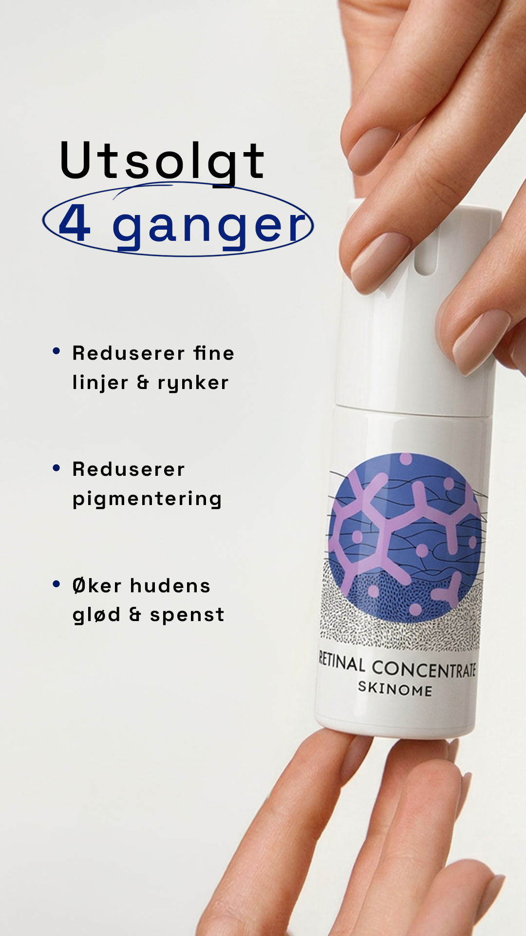 Skinome Facebook ad