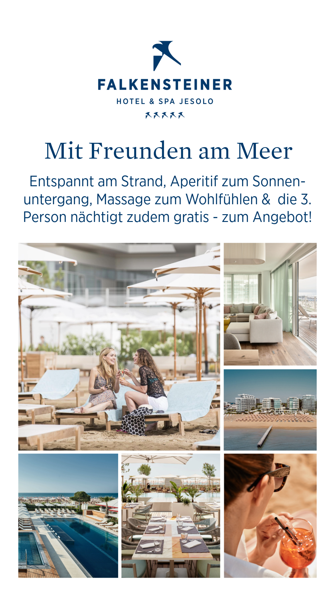 Falkensteiner Hotel & Spa Jesolo Facebook ad from Apr 5, 2026
