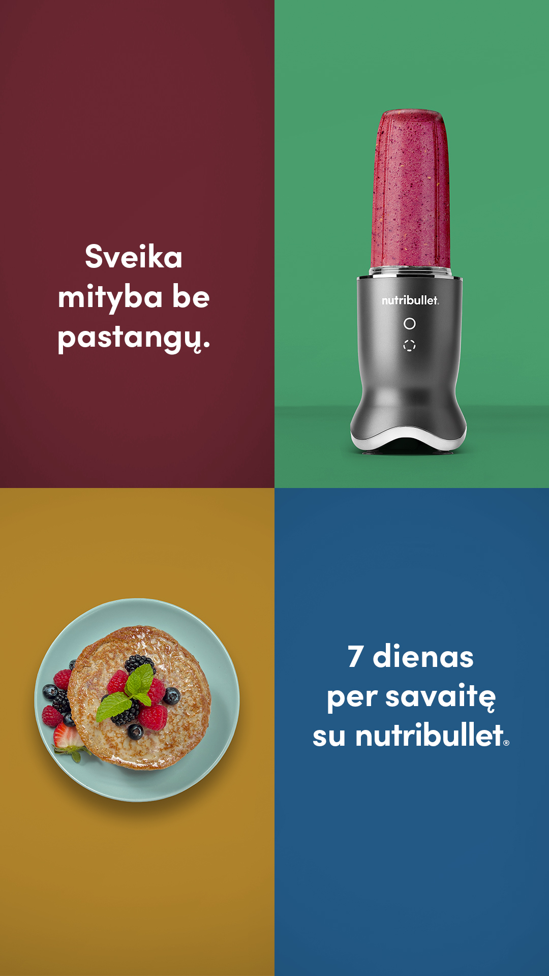 Nutribullet Europe Facebook ad