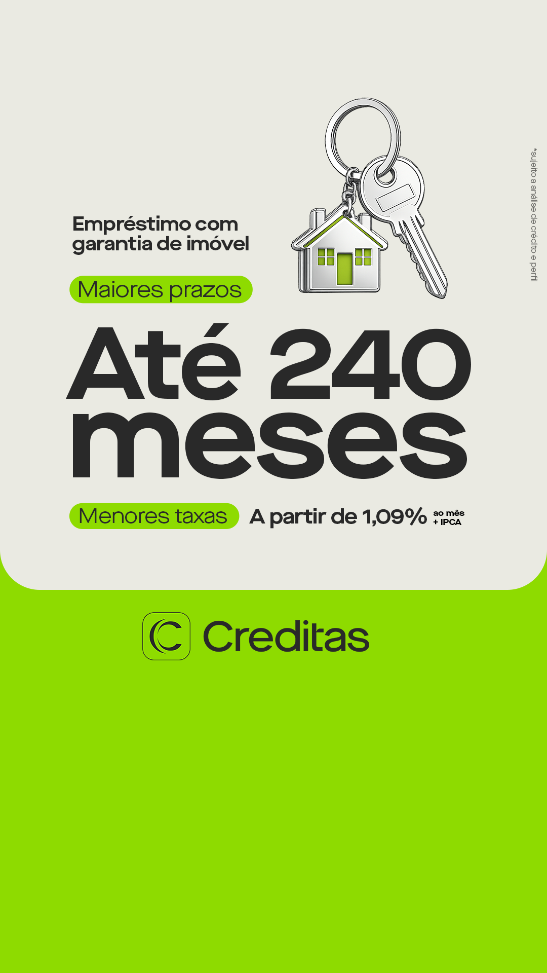 Creditas Facebook ad