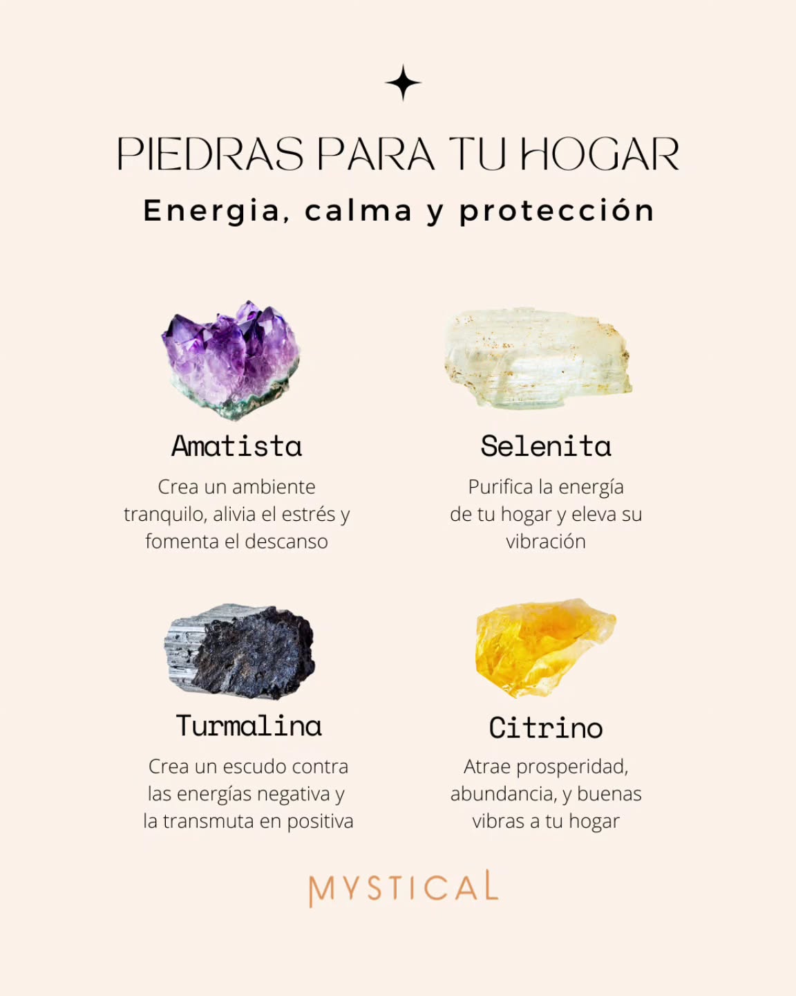 Mystical - Tienda de Piedras Semipreciosas y Esoterismo Facebook ad: 𝗣𝗶𝗲𝗱𝗿𝗮𝘀 𝗲𝘀𝗲𝗻𝗰𝗶𝗮𝗹𝗲𝘀 𝗽𝗮𝗿𝗮 𝘁𝘂…